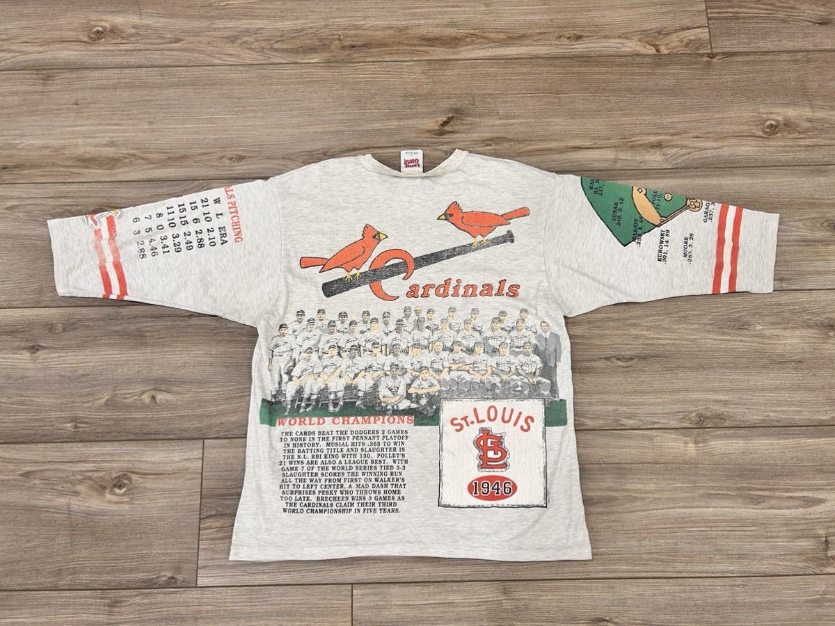 Vintage Vintage St Louis Cardinals World Series tee Size US L / EU 52-54 / 3 - 5 Thumbnail