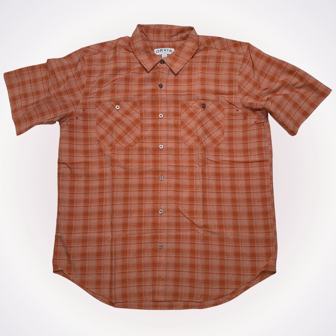 Orvis Orvis Plaid Short Sleeve Button Down | Sz L Size US L / EU 52-54 / 3 - 1 Thumbnail