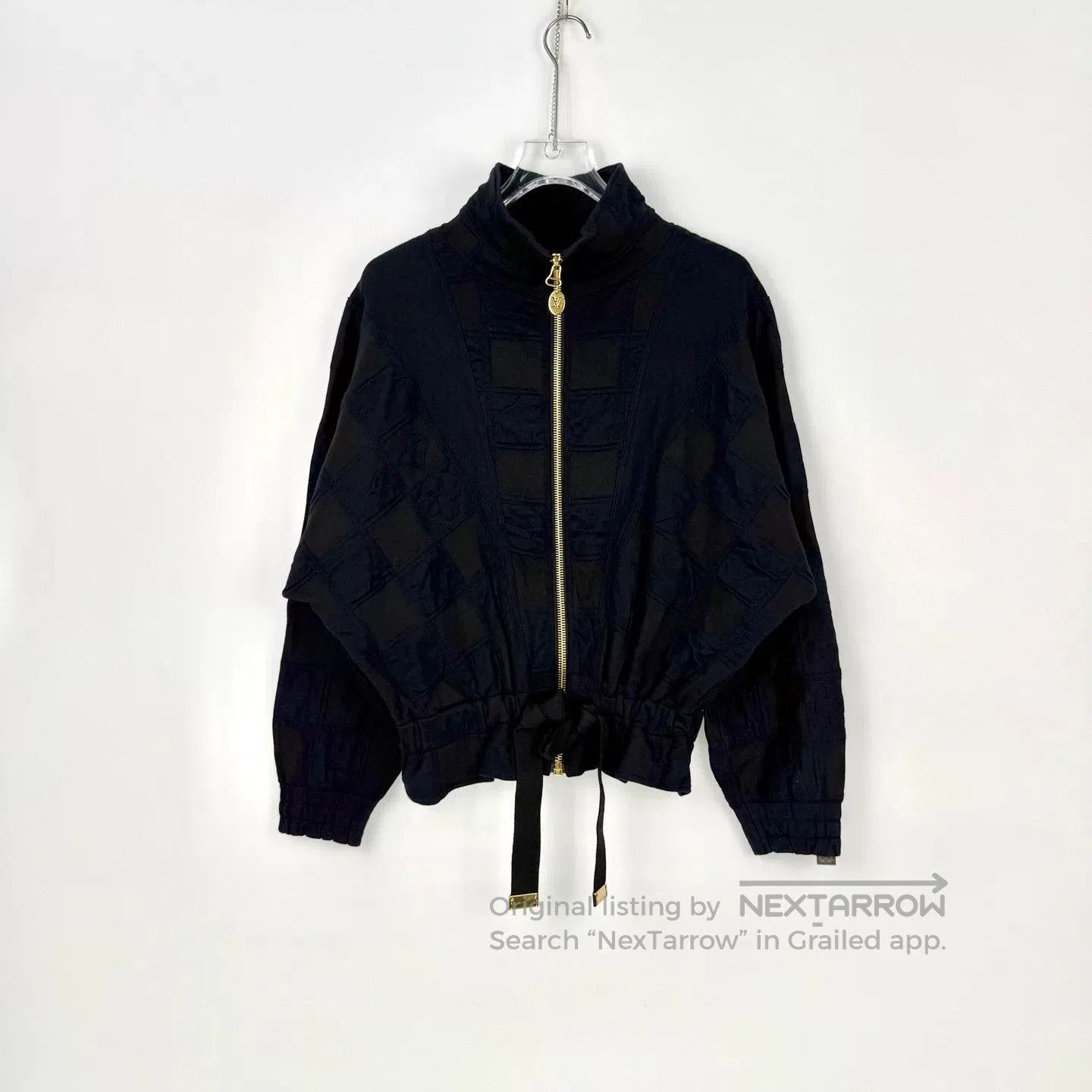 Louis Vuitton LV Blue Monogram Silk Cotton Jacket. Size US L / EU 52-54 / 3 - 3 Thumbnail