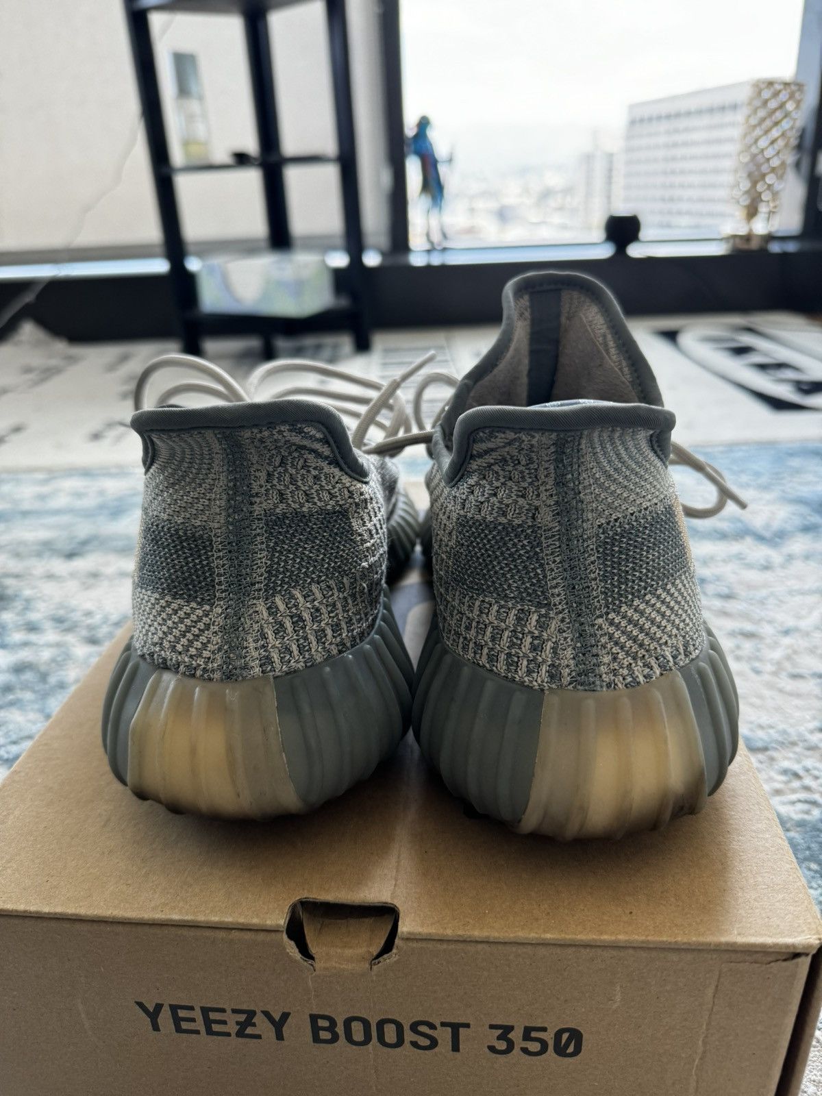 Adidas Yeezy Boost 350 V2 Israfil Size US 10.5 / EU 43-44 - 7 Thumbnail
