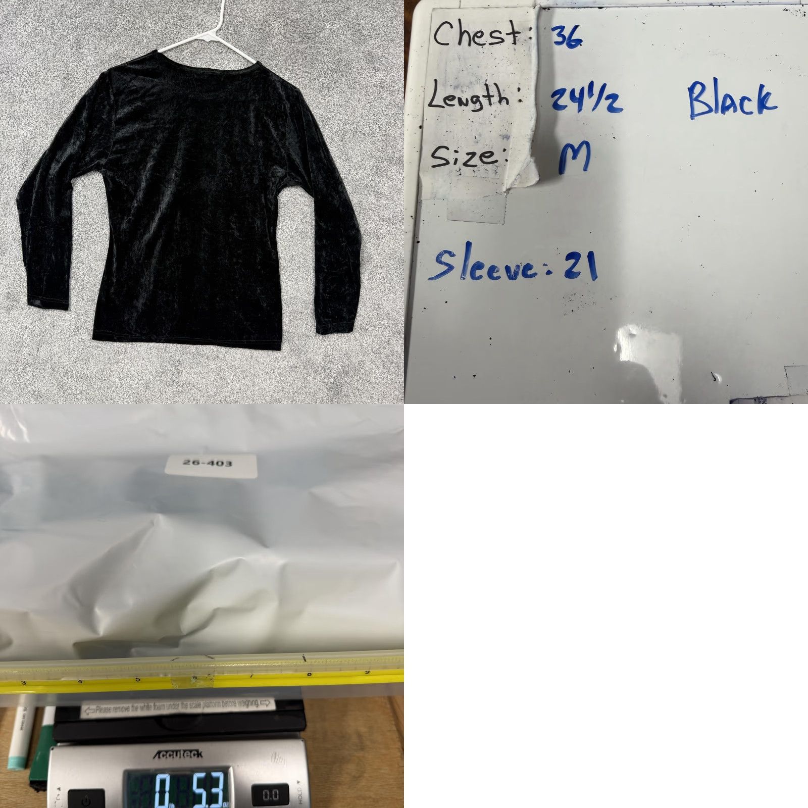 Vintage VINTAGE Cassini Collection T-Shirt Women Long Sleeve Crew Neck Velvet Black M Size M / US 6-8 / IT 42-44 - 8 Thumbnail