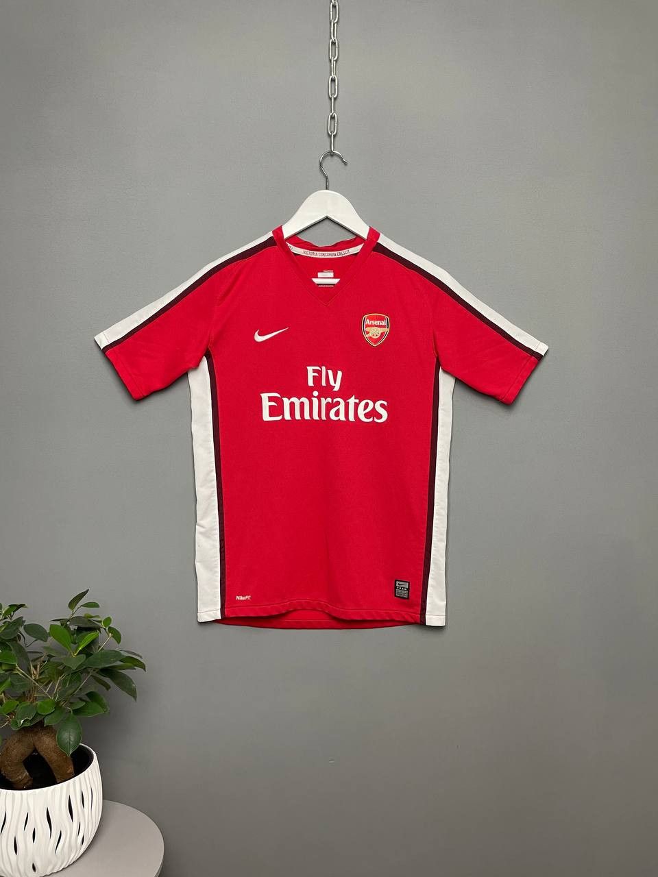 Nike Arsenal 2007-2008 Home Soccer Jersey Football Kit Size US S / EU 44-46 / 1 - 1 Thumbnail