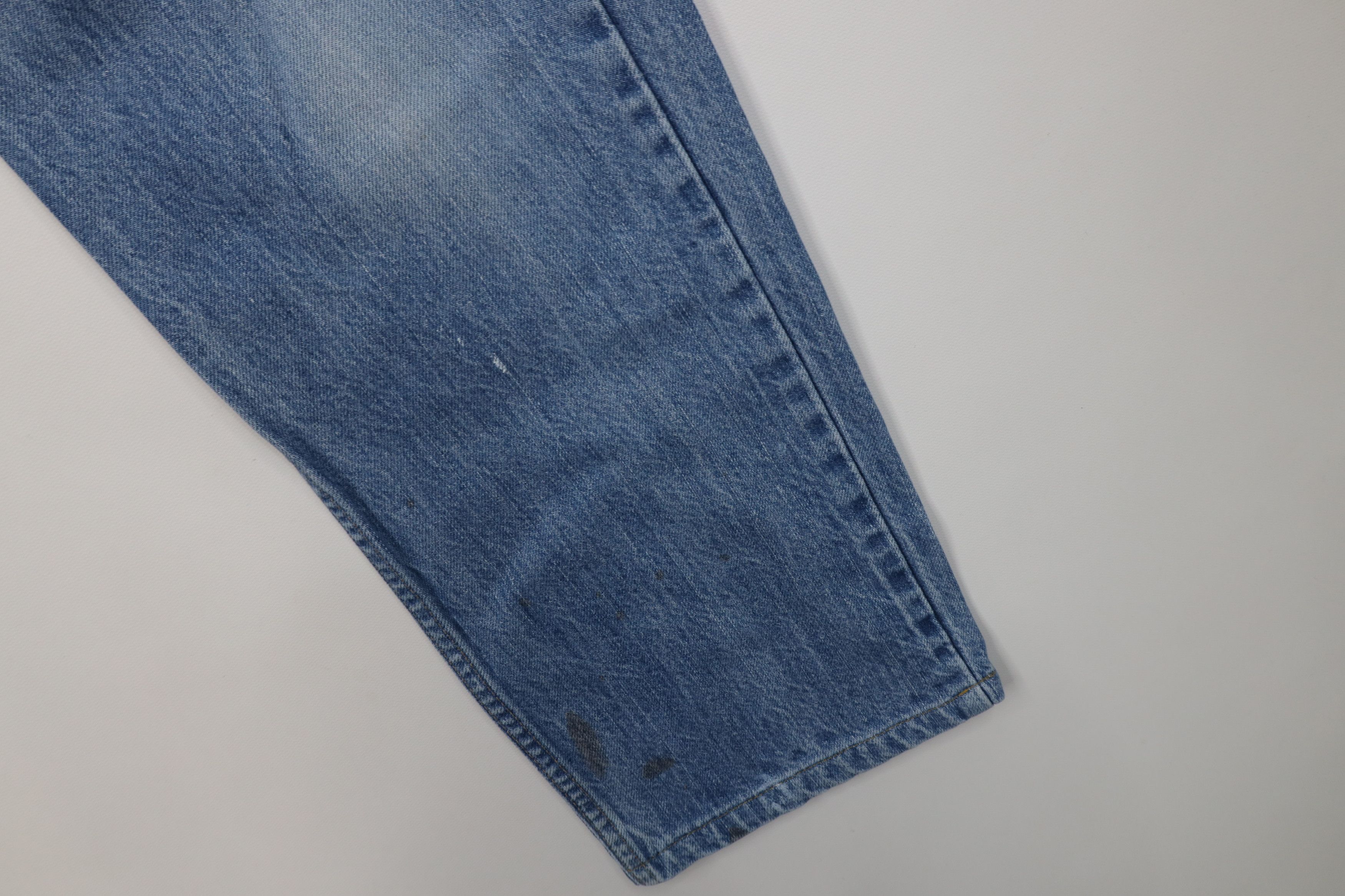 Vintage Vintage 90s Streetwear Straight Leg Denim Jeans Blue USA Size US 32 / EU 48 - 5 Thumbnail