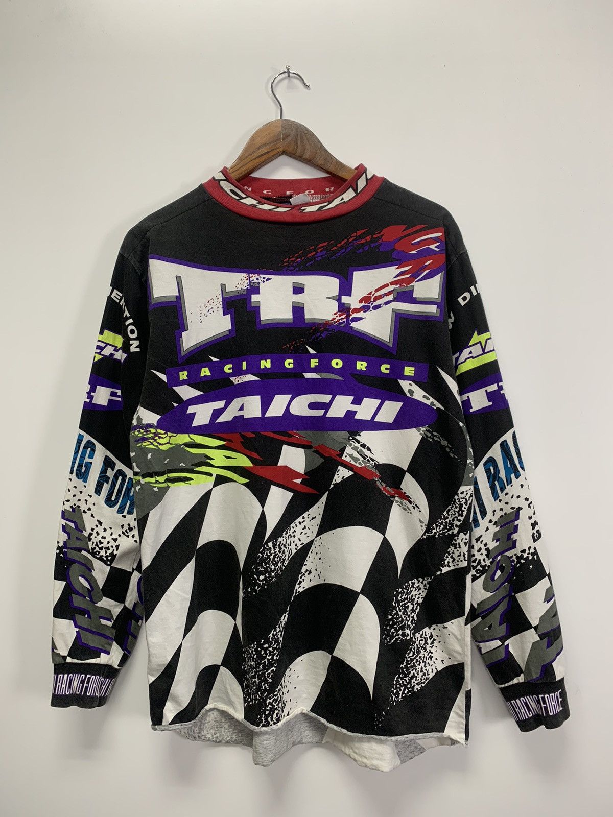 Vintage Vintage 90’s Taichi Racing Force Size US M / EU 48-50 / 2 - 2 Thumbnail