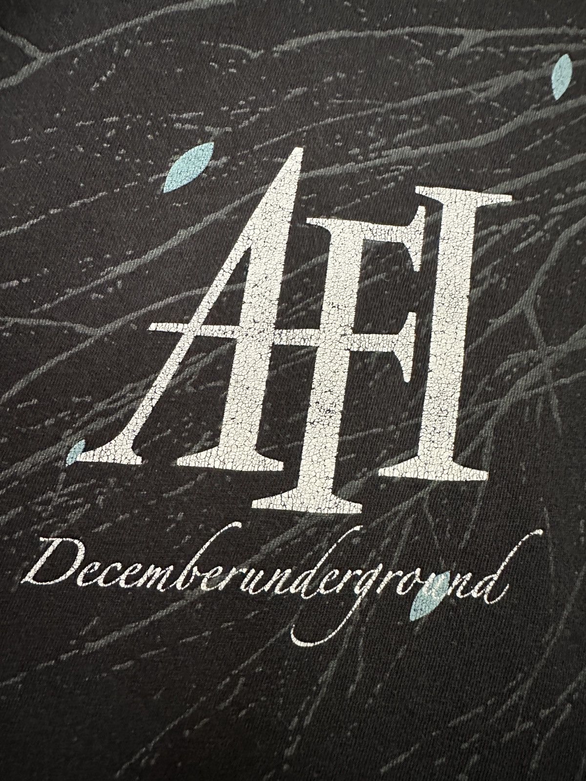 Band Tees Vintage Y2K AFI Decemberunderground Album Graphic Band Tee Size US M / EU 48-50 / 2 - 4 Thumbnail