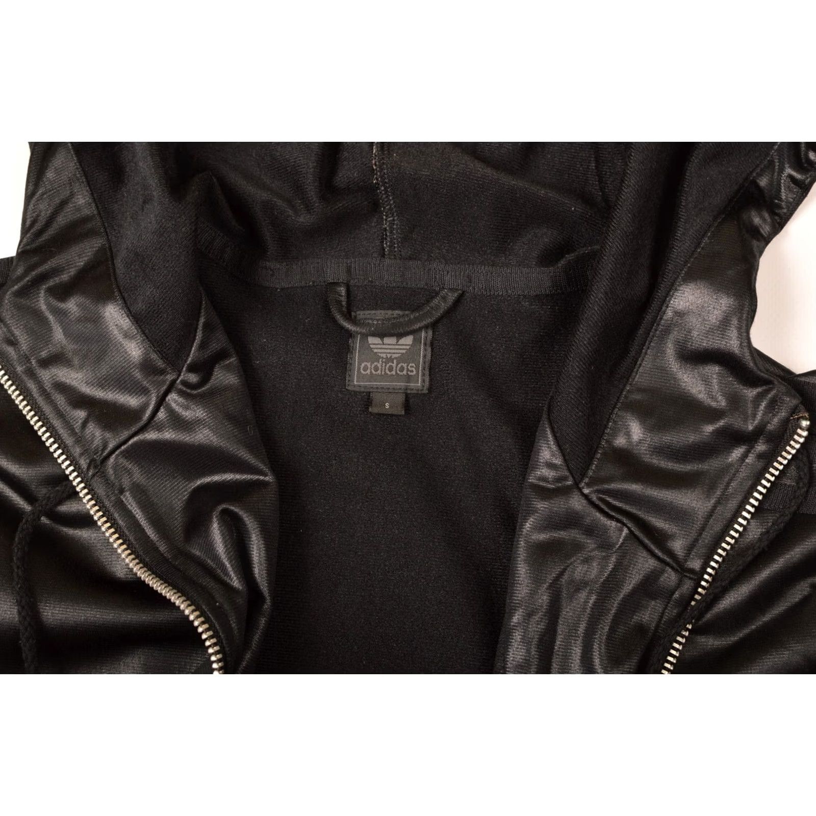 Adidas Adidas Chile 62 Vintage 2009 Shiny Black Track Jacket S Men Size S E88657 Size US S / EU 44-46 / 1 - 5 Thumbnail