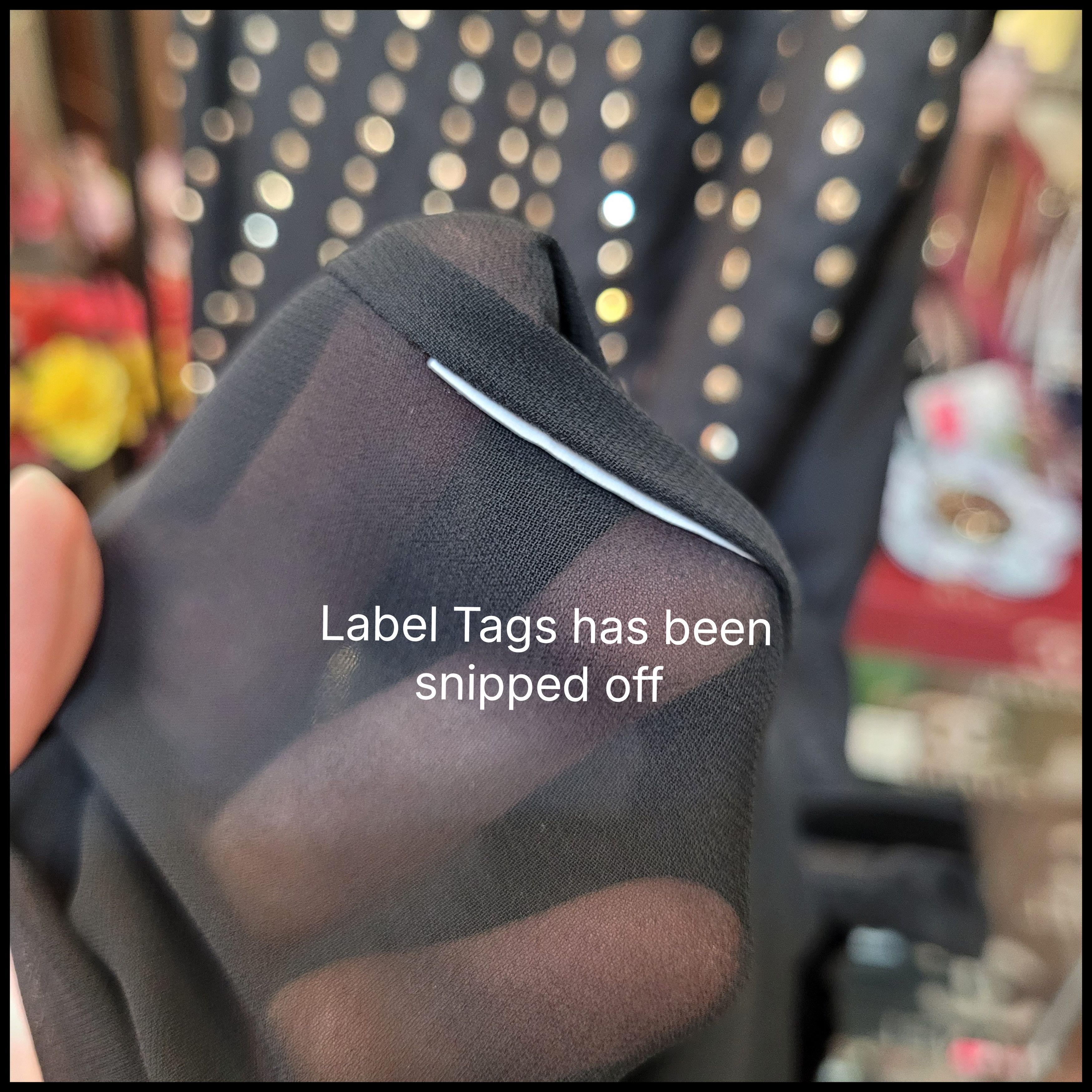 Armani Exchange Armani Exchange Women’s Silk Slip On Black Studded Dress Size XS / US 0-2 / IT 36-38 - 7 Thumbnail