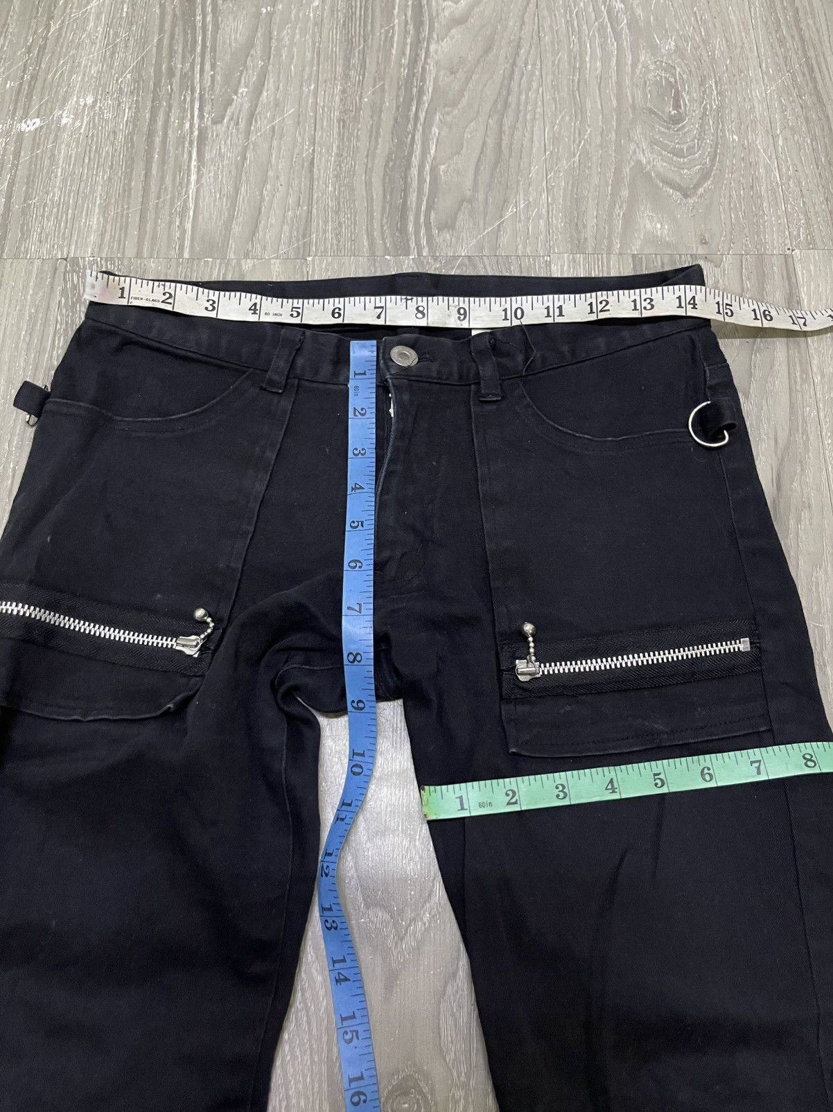If Six Was Nine Jepanes Brand Chaos London Punk Bondage Pants Size US 28 / EU 44 - 13 Thumbnail