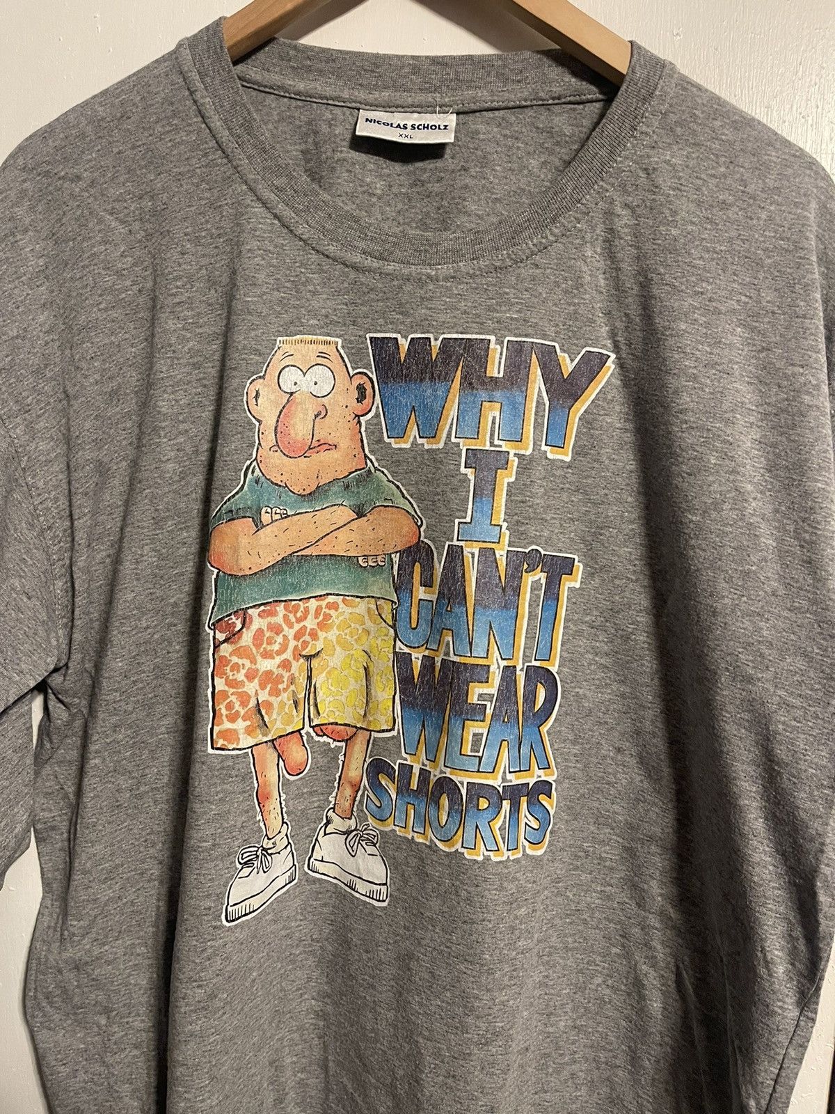 Japanese Brand Nicolas Scholz Shorts Tee Size US XXL / EU 58 / 5 - 2 Thumbnail