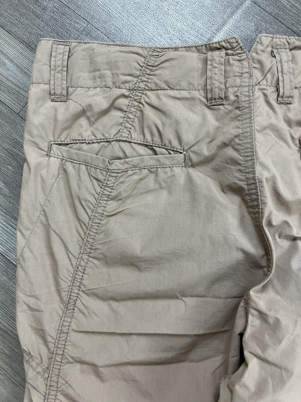 Tornado Mart 2000s Tornado Mart Japan Ruched Slim Fit Pants Lgb Style Y2K Size US 31 - 14 Thumbnail