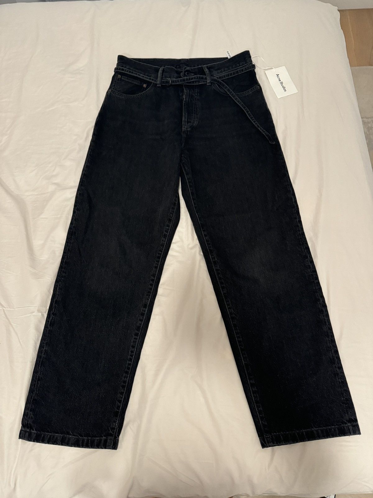 Acne Studios Acne Studios ”LOOSE FIT JEANS - 1989” Ash black | Grailed