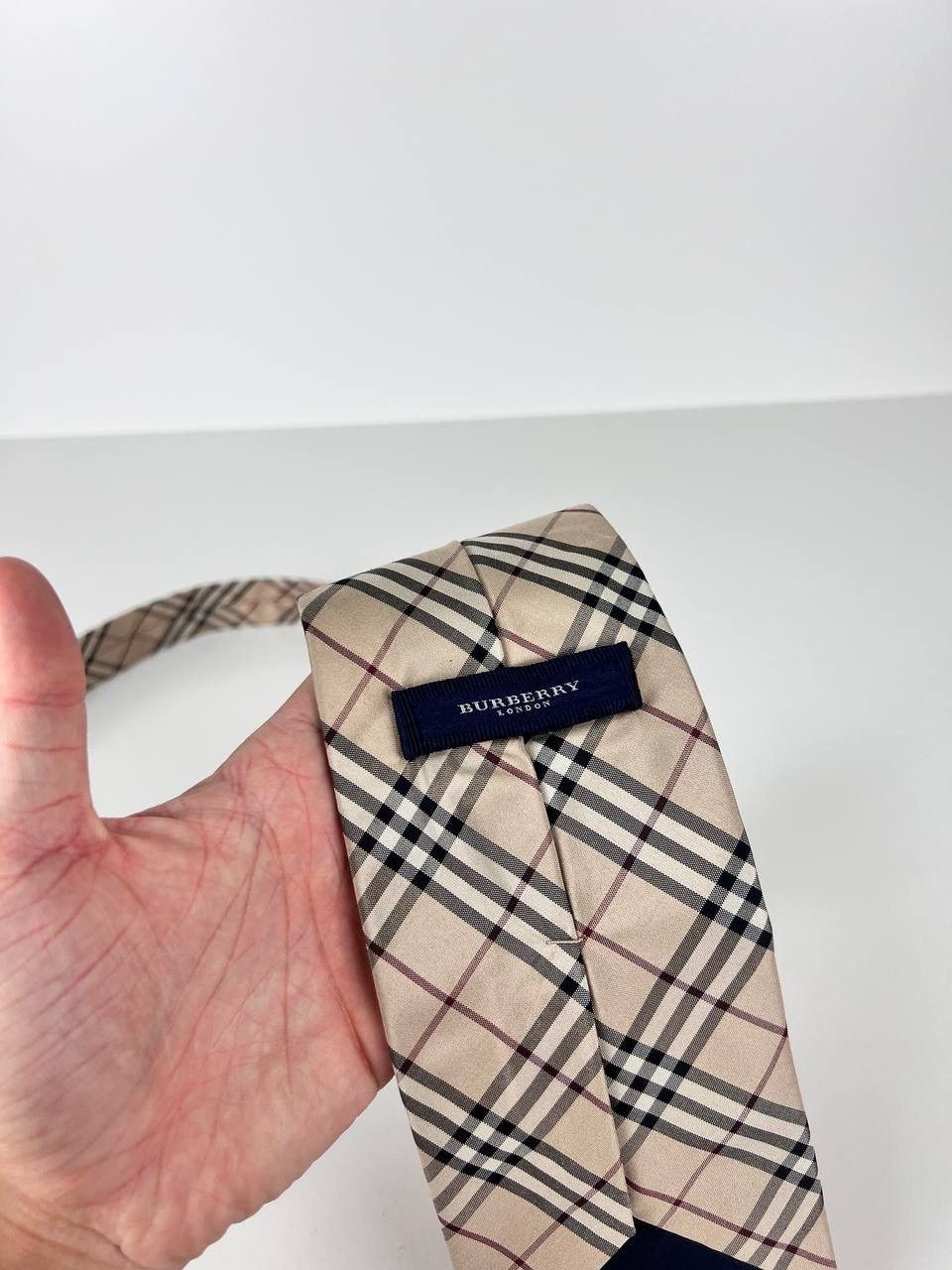 Burberry × Vintage Burberry London luxury nova check tie Size ONE SIZE - 12 Thumbnail