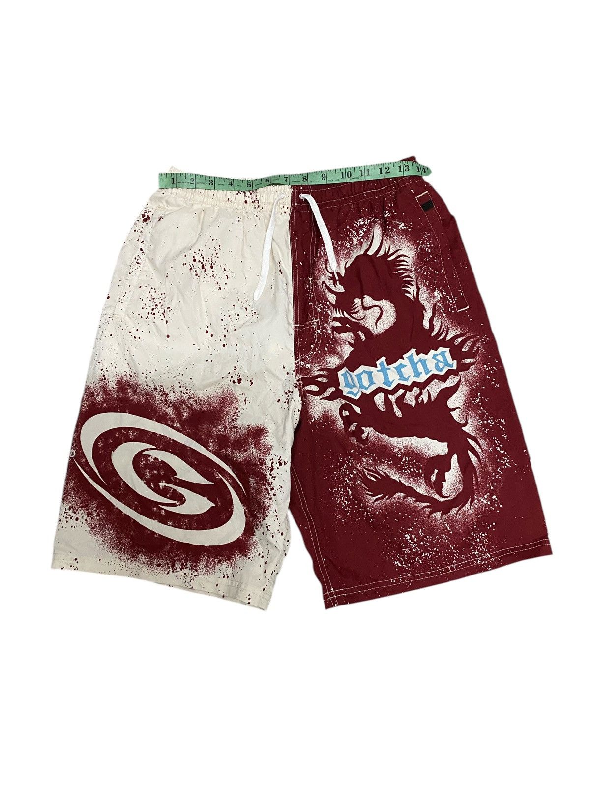 Gotcha × Vintage Vintage Gotcha Dragon Motive Shortpants Size US 30 / EU 46 - 5 Thumbnail