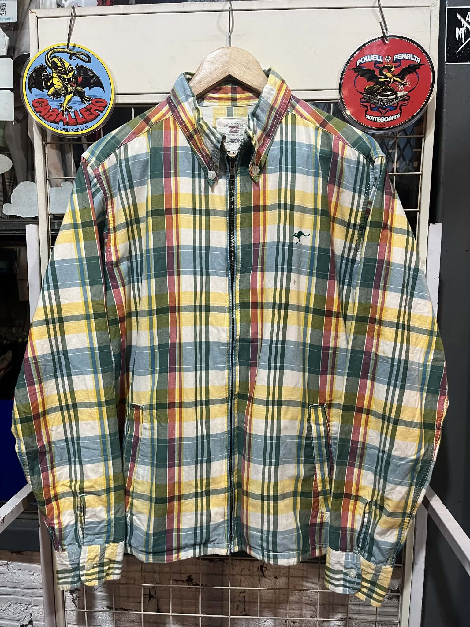Billabong Billabong Surfboard Plaid Jacket Kangaroo Logo Size US M / EU 48-50 / 2 - 1 Thumbnail