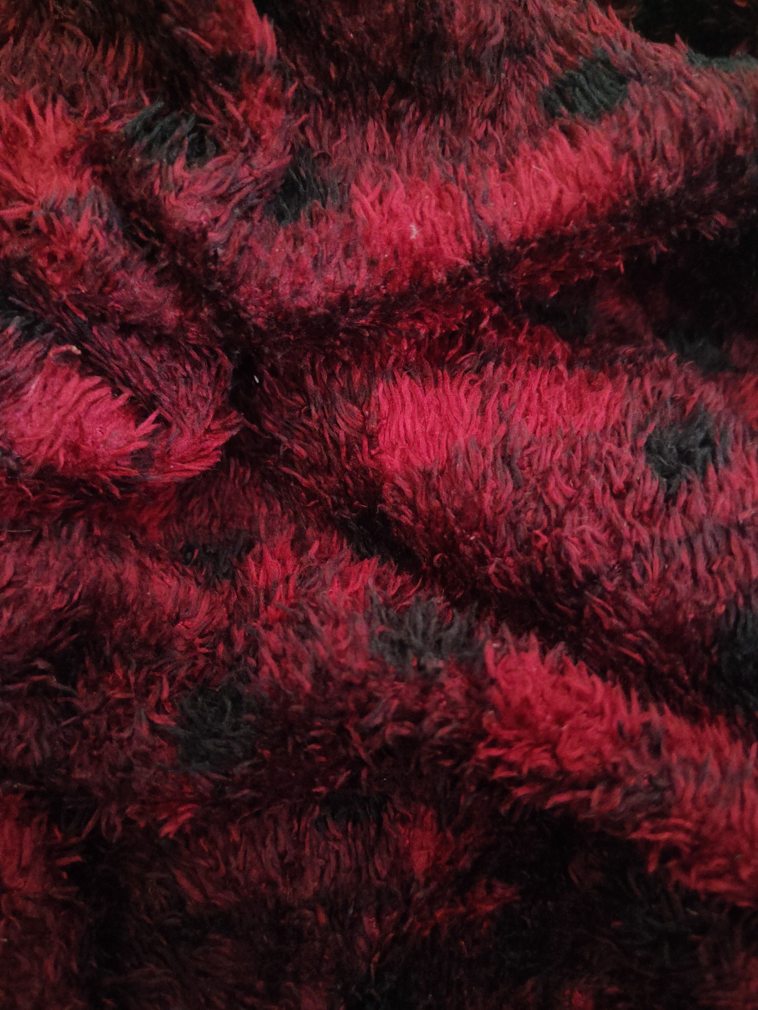 Airwalk DL Airwalk Red Black Fur Mohair Knitwear Sweaters #778 Size US L / EU 52-54 / 3 - 10 Thumbnail