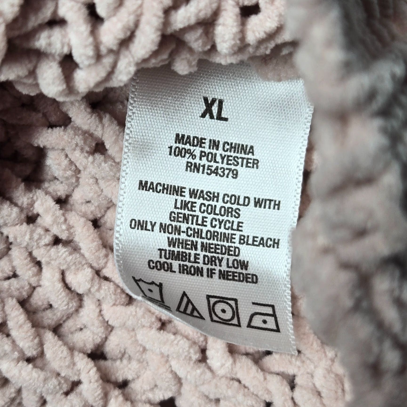 Aeropostale VINTAGE Aeropostale Women’s Sweater Cardigan Long Sleeve Pink XL Casual Knit Size XL / US 12-14 / IT 48-50 - 7 Thumbnail