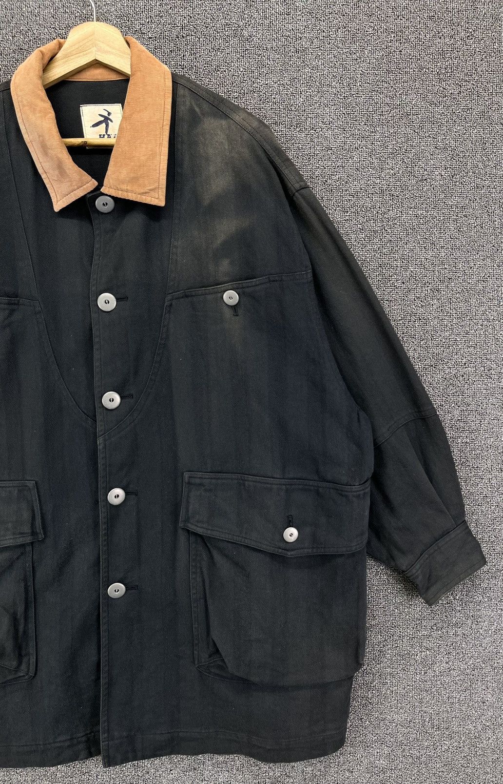 Issey Miyake Vintage Issey Miyake Hai Sporting Gear Trashed Chore Jacket Size US XL / EU 56 / 4 - 4 Thumbnail