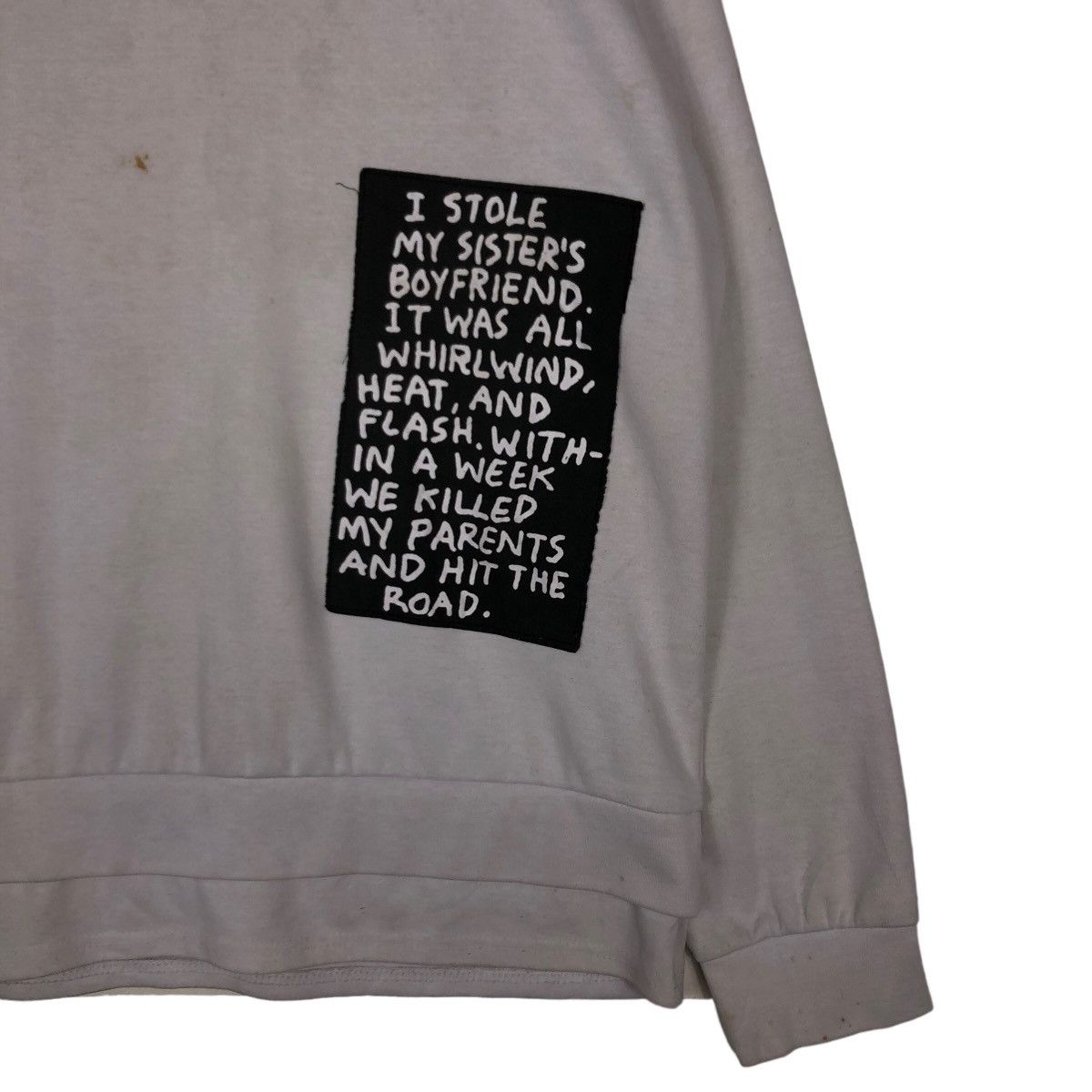Japanese Brand 🔥Vintage Sweatshirt Sonic Youth Big Logo Design Size US M / EU 48-50 / 2 - 5 Thumbnail