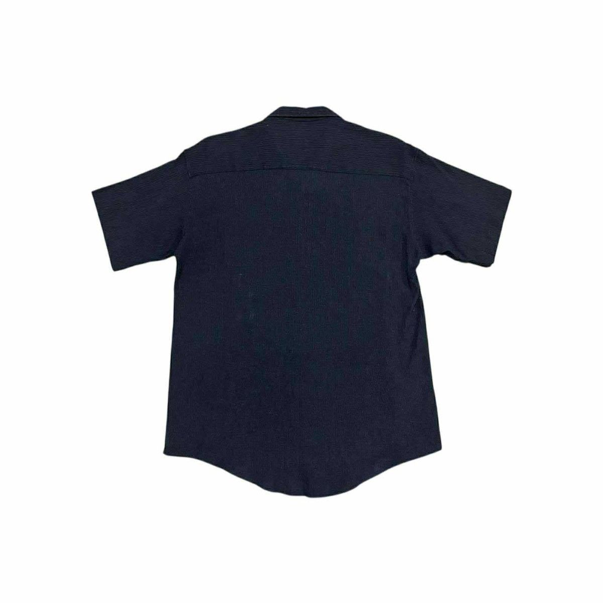 Japanese Brand 🔥Japanese Pleats Open Collar Shirt Issey Miyake Style Size US M / EU 48-50 / 2 - 8 Thumbnail