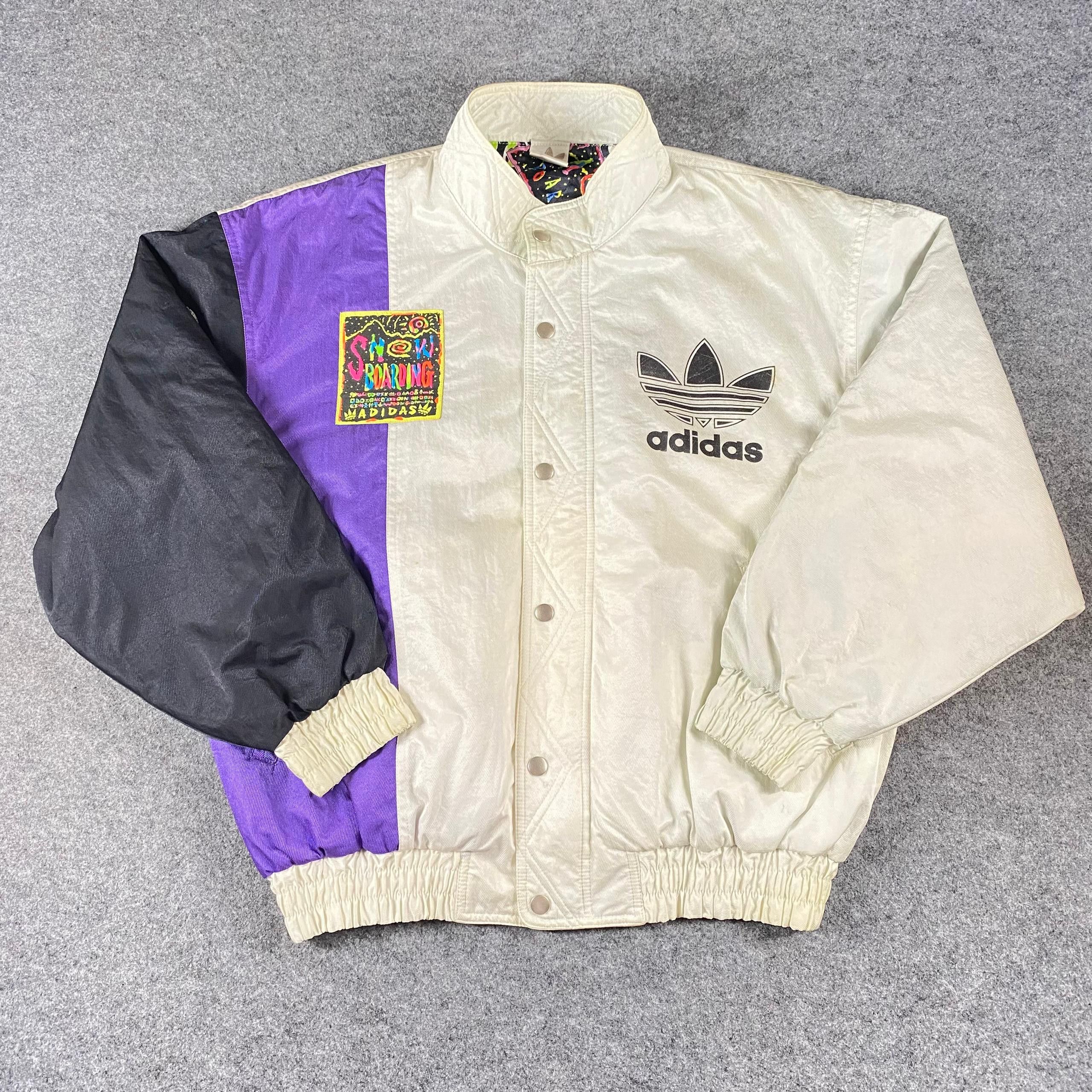 Adidas Vintage Adidas Snowboarding Sportwear Jacket Size US L / EU 52-54 / 3 - 3 Thumbnail