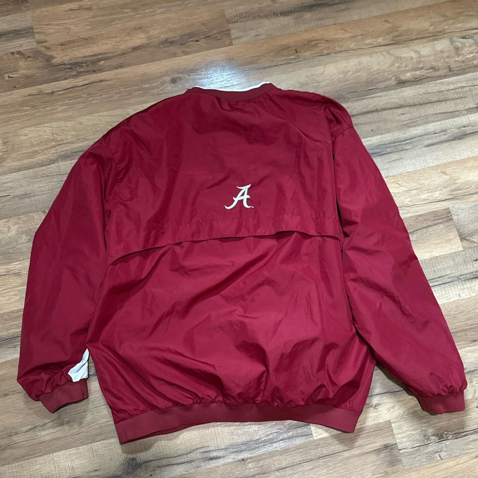 Nike 90s Nike Team Alabama Crimson Tide Clima Fit Windbreaker Size US L / EU 52-54 / 3 - 7 Thumbnail