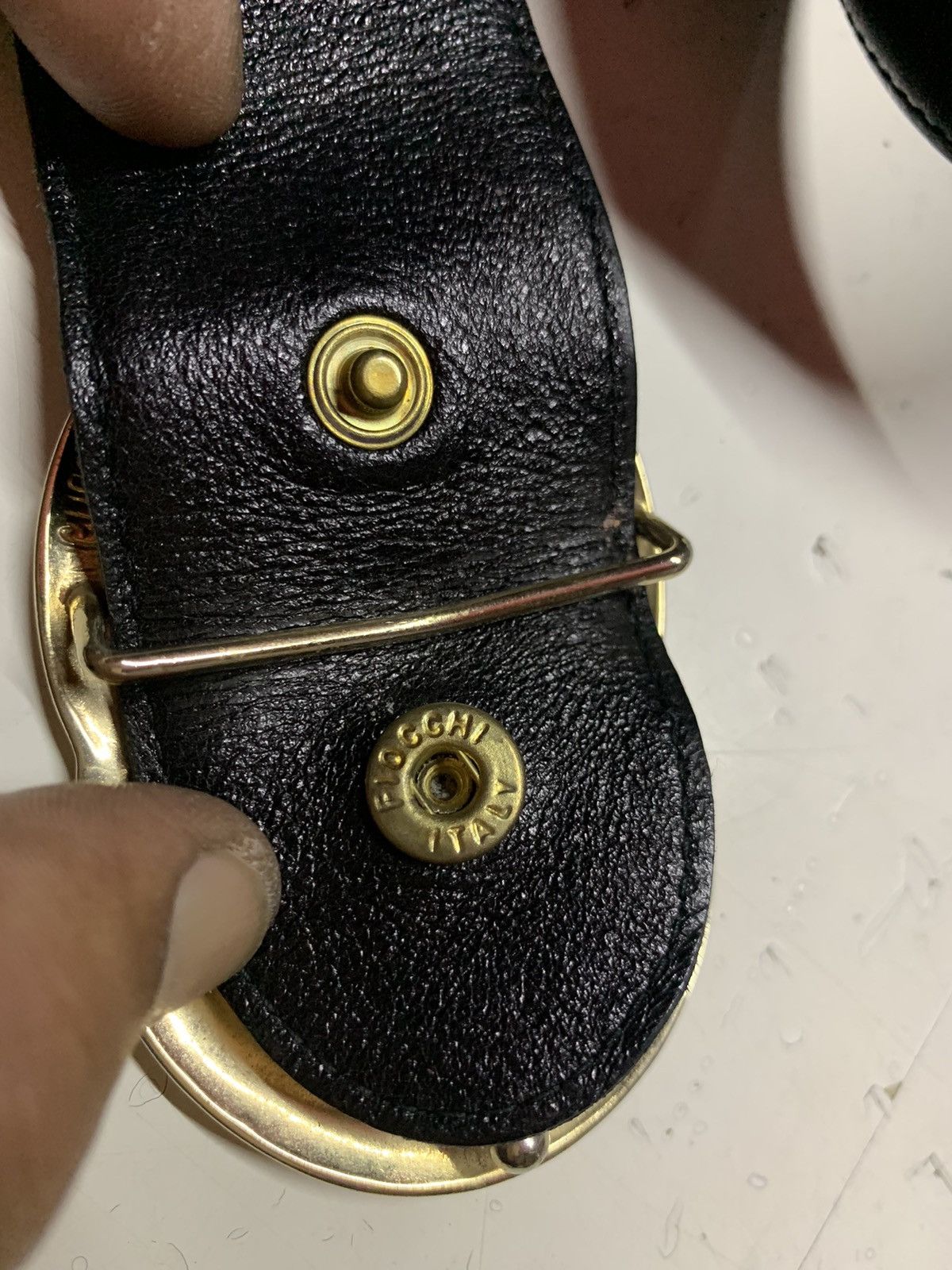 Gucci Gg buckle leather belt Gucci Size ONE SIZE - 9 Thumbnail