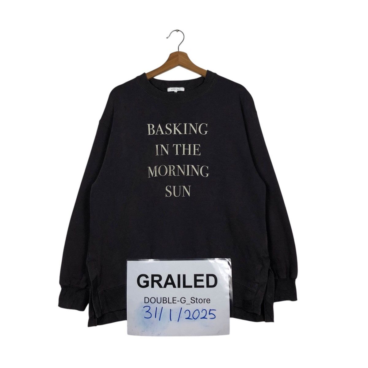 Japanese Brand 📌Vintage Sweatshirt Motivational Design Global Work Size US M / EU 48-50 / 2 - 1 Thumbnail