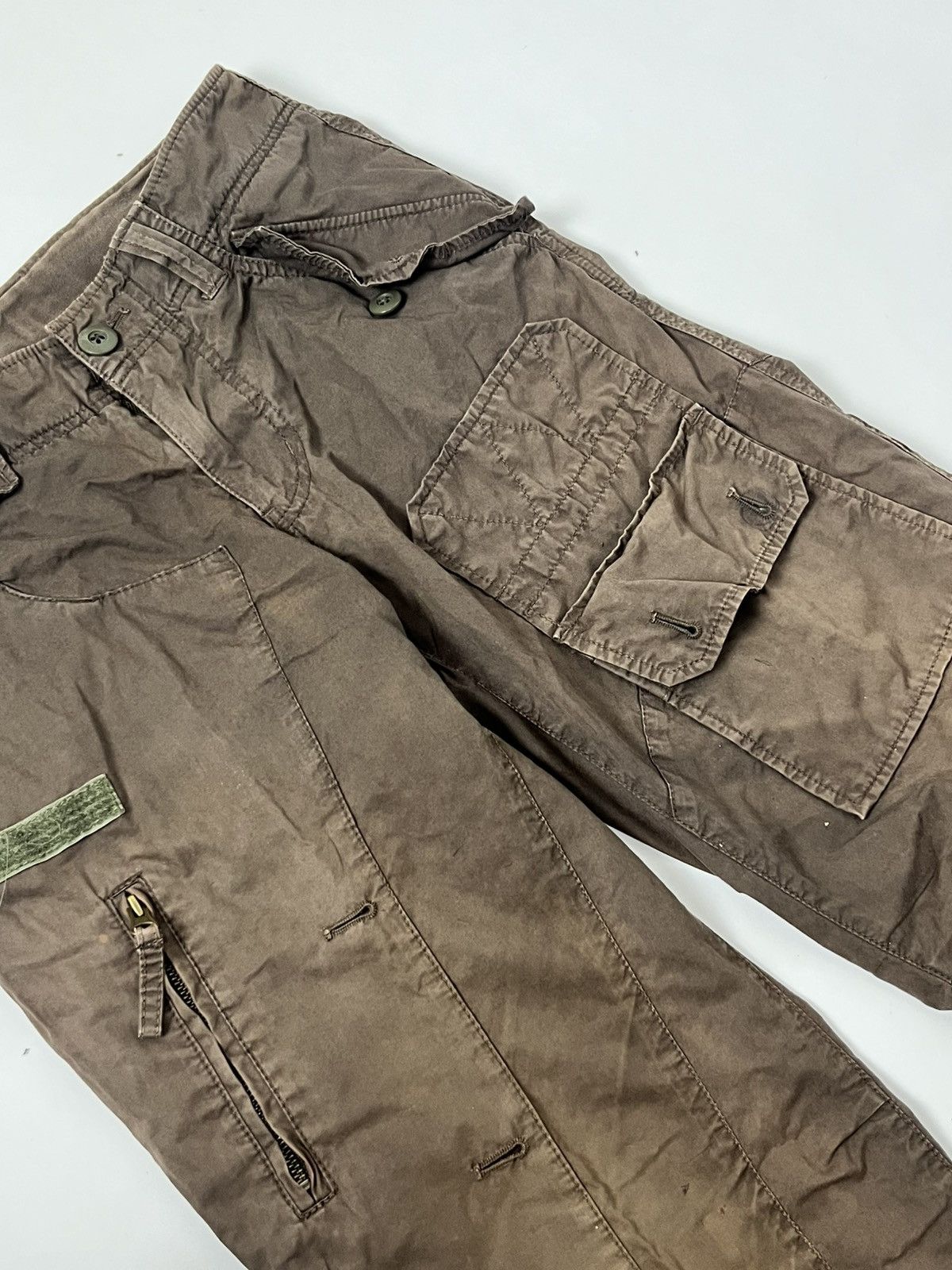 291295=Homme Multipocket Cargo brown Size US 27 - 3 Thumbnail