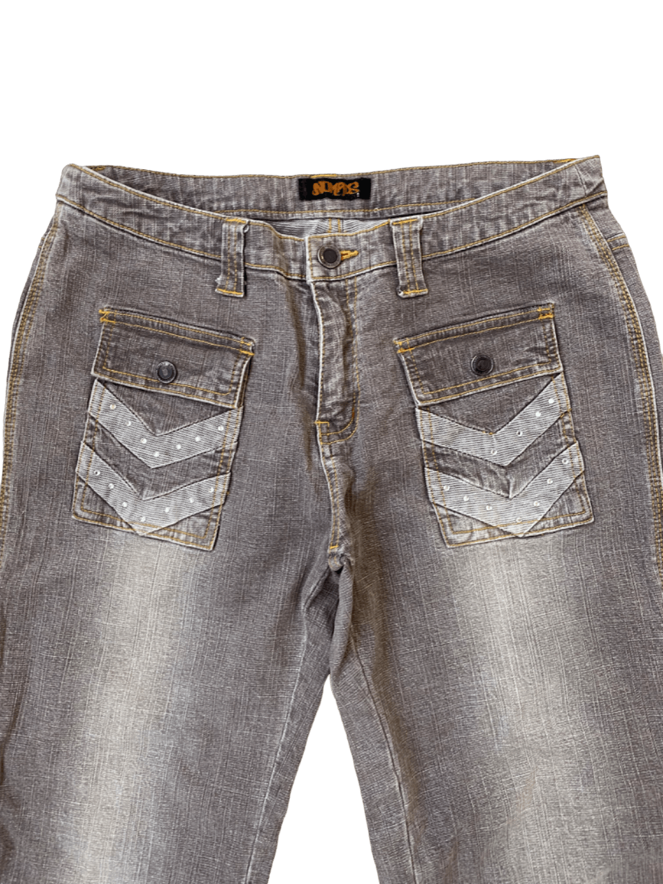 Affliction × If Six Was Nine Japanese Nomads Bush Pants Jeans Size 31" - 3 Thumbnail