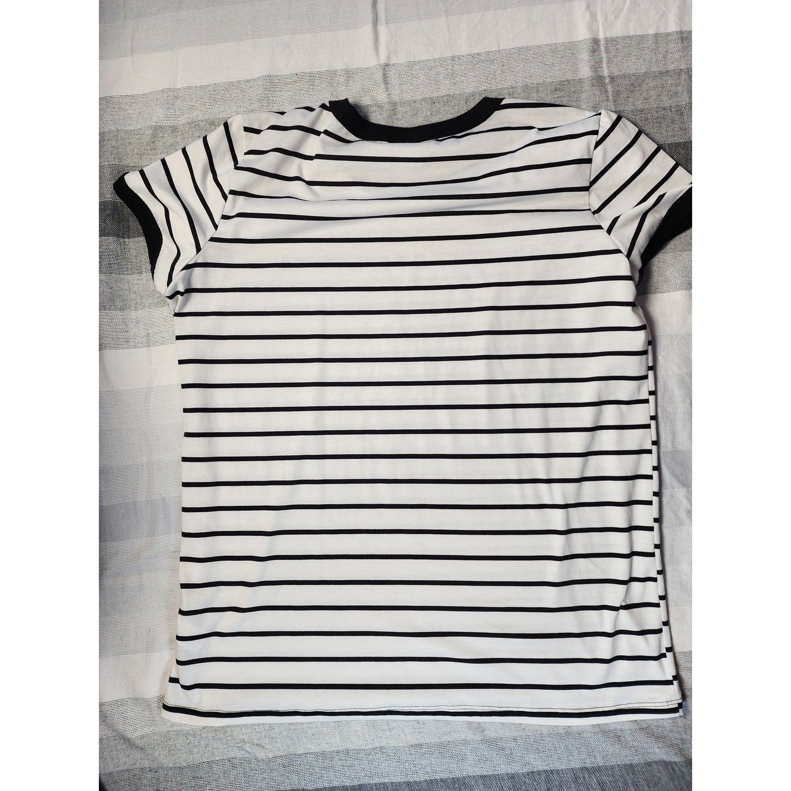 & Other Stories LuLaRoe short-sleeve shirt in a black and white stripe Size XL / US 12-14 / IT 48-50 - 4 Thumbnail