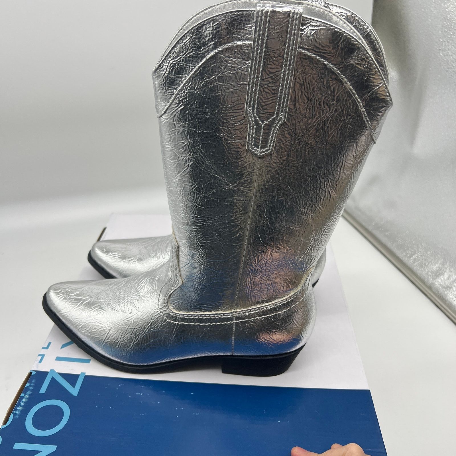 Other Arizona Jean Co Womens Western Heel Bootie Size US 6.5 / IT 36.5 - 6 Thumbnail