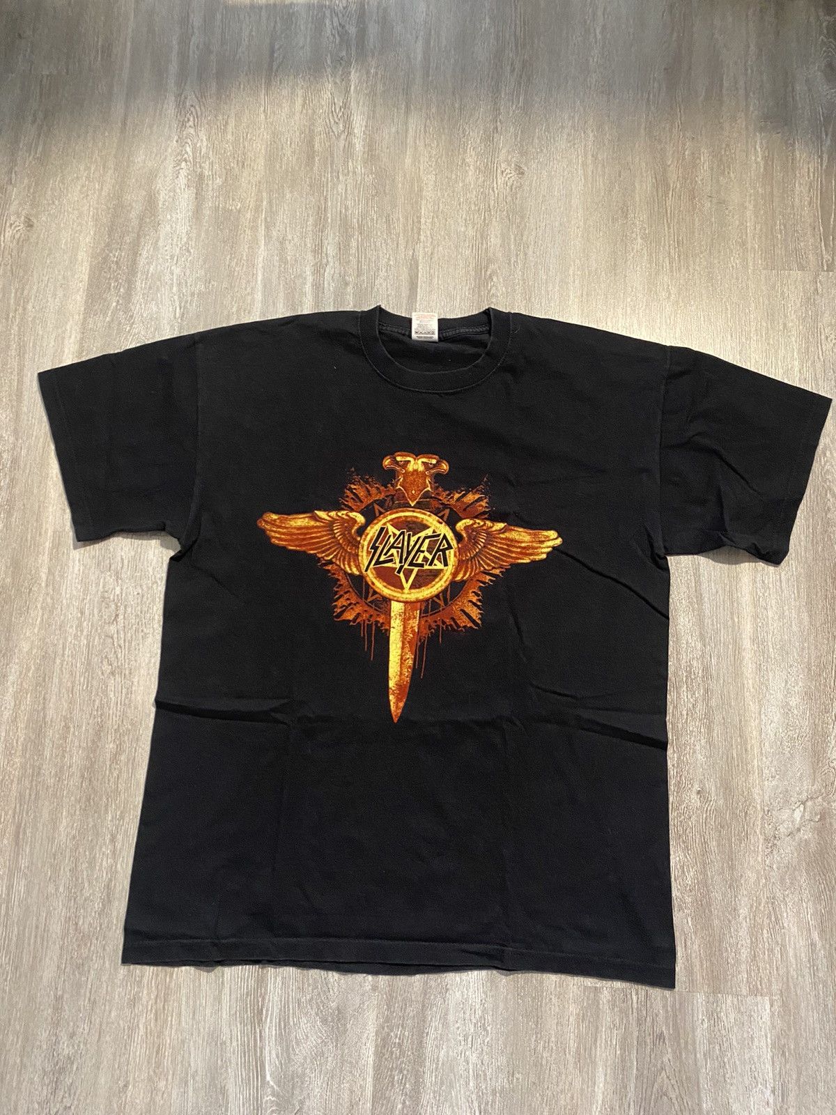 Band Tees *RARE* Vintage 2004 Slayer T-Shirt Size US L / EU 52-54 / 3 - 2 Thumbnail