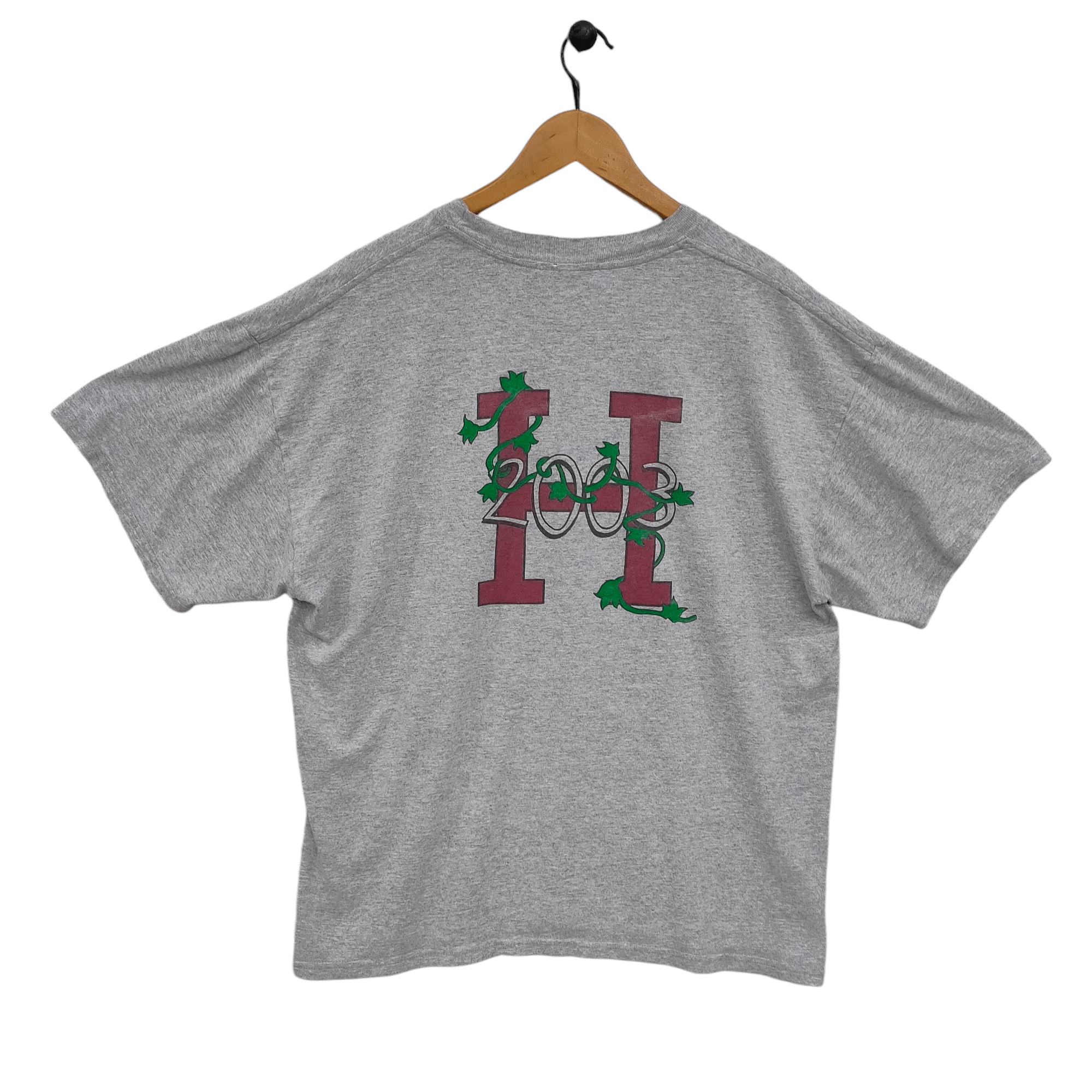Vintage Distressed Harvard Tshirt X-Large Vintage 2003 Harvard Size US XL / EU 56 / 4 - 1 Thumbnail