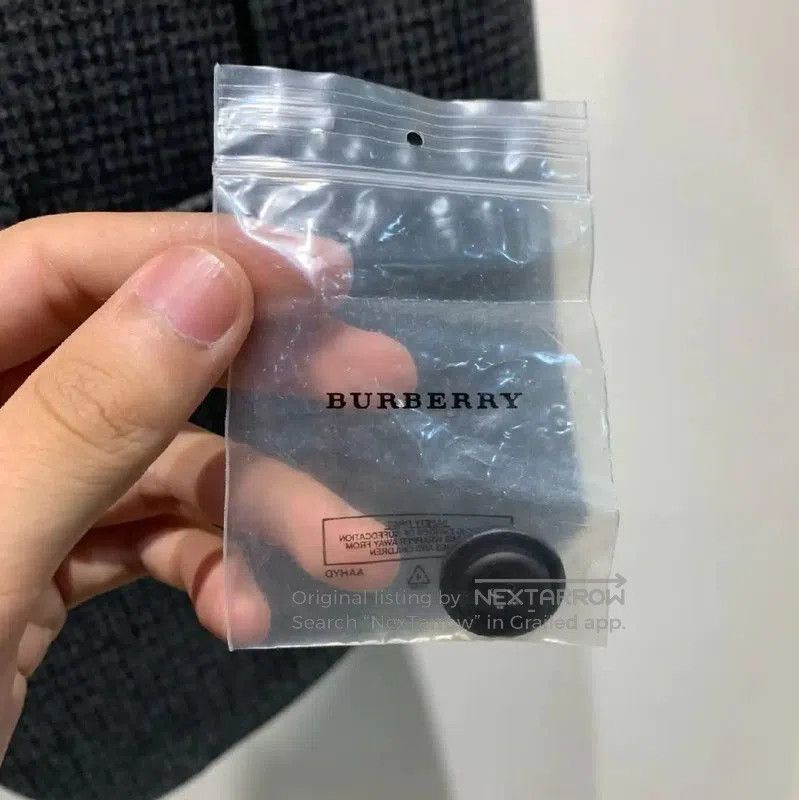 Burberry Burberry Men's Gray Wool Jacket. Size US M / EU 48-50 / 2 - 6 Thumbnail