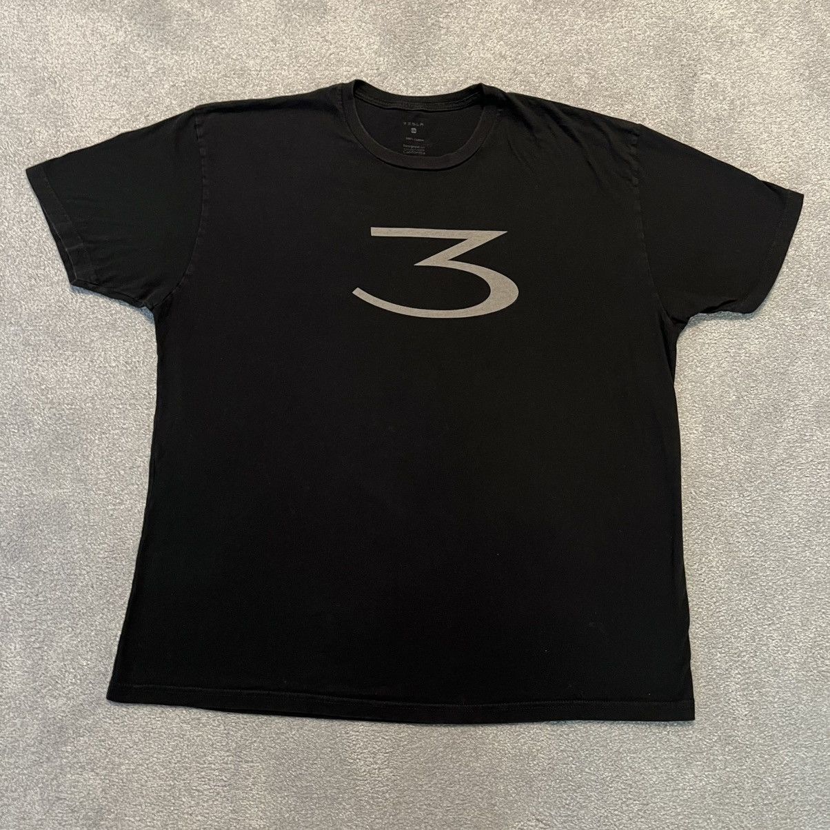 Vintage Vintage Tesla Model 3 Electric Car Elon Musk Promo Logo Tee Size US XXL / EU 58 / 5 - 3 Thumbnail