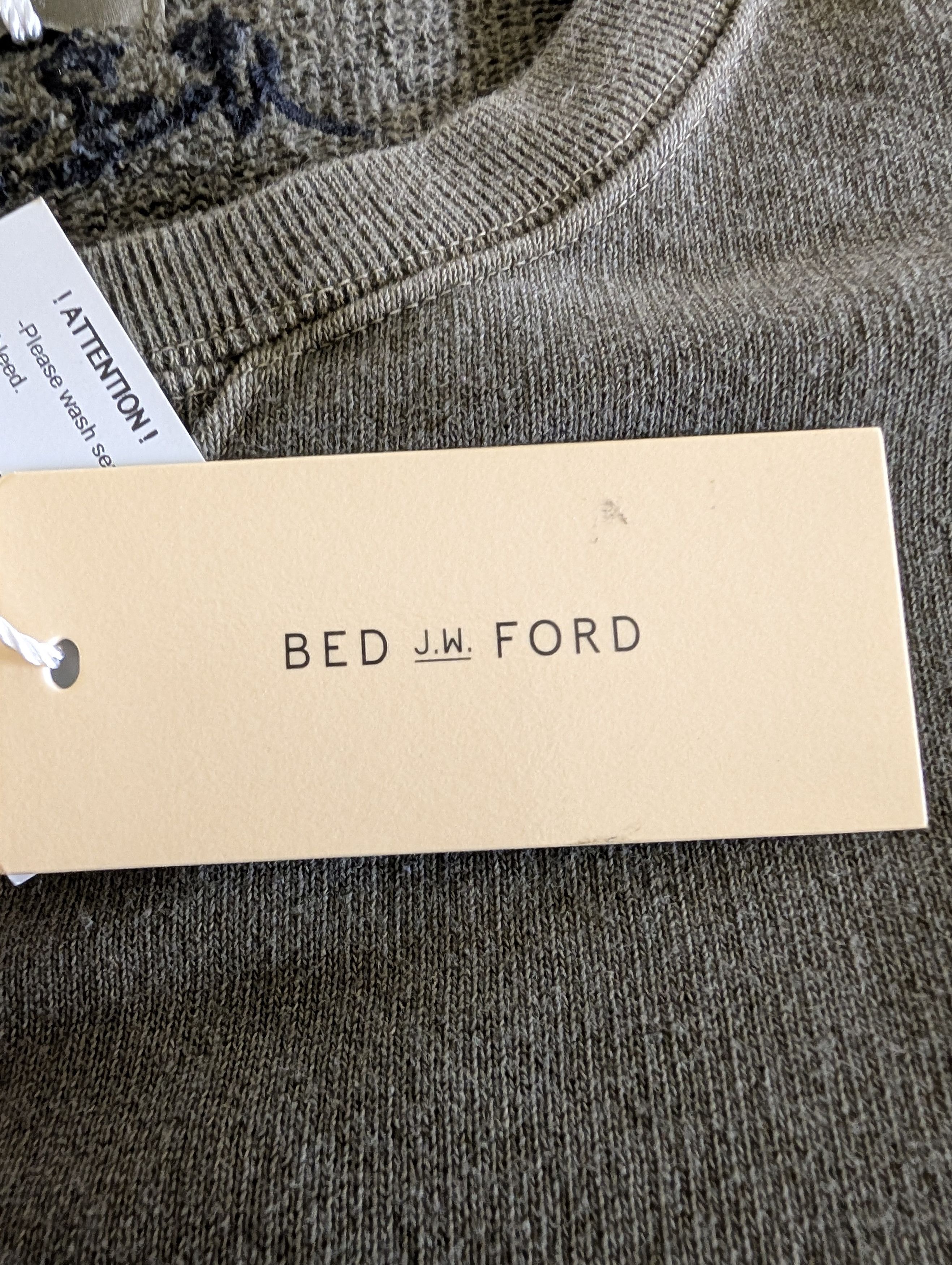 Bed j.w. Ford Garment Dyed Sweatshirt Size US XS / EU 42 / 0 - 4 Thumbnail