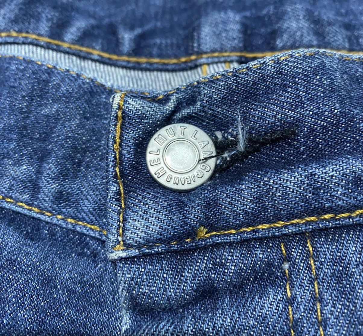Helmut Lang Rare‼️🔥Vintage 1999 Helmut Lang Jeans Italian Classic Cut Size 32" / US 10 / IT 46 - 6 Thumbnail