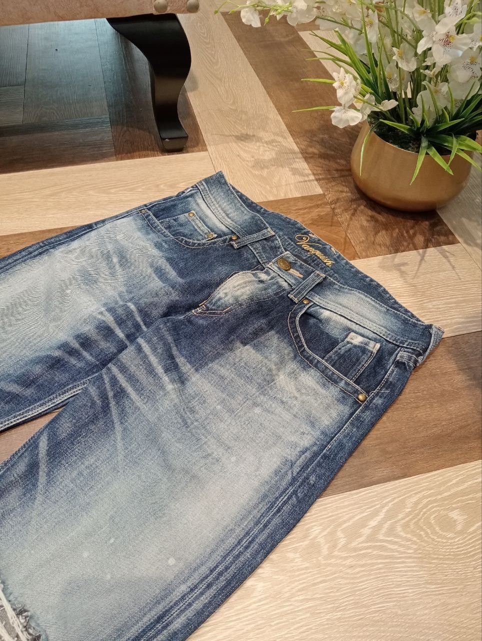 Vanquish VANQUISH GOLD JAPAN BLUE DISTRESSED DENIM PANTS Size US 34 / EU 50 - 7 Thumbnail