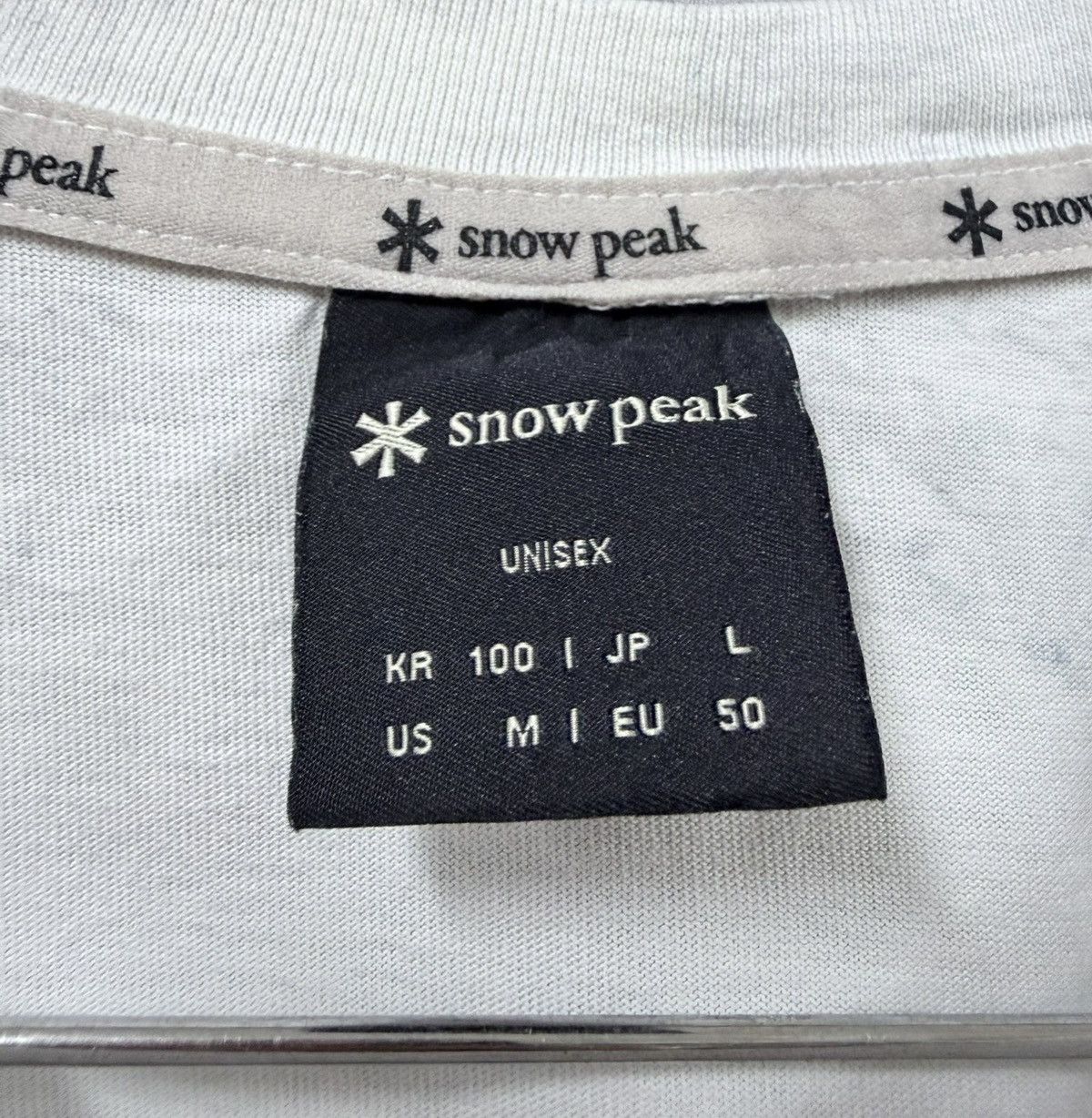 Snow Peak Snow Peak Outdoor Lifestyle Creator Logo Tee Size US M / EU 48-50 / 2 - 13 Thumbnail