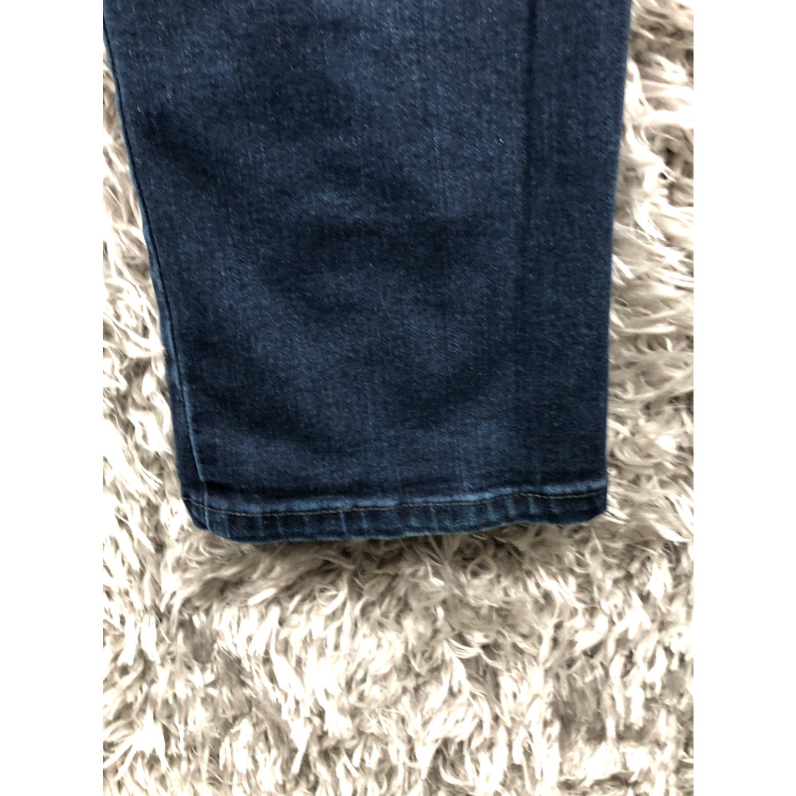 Lee Lee Jeans Womens 6 Jeans Mid Rise Dark Wash Blue Denim Straight Leg Relaxed Fit Womens Lee Jeans Size 28" / US 6 / IT 42 - 7 Thumbnail