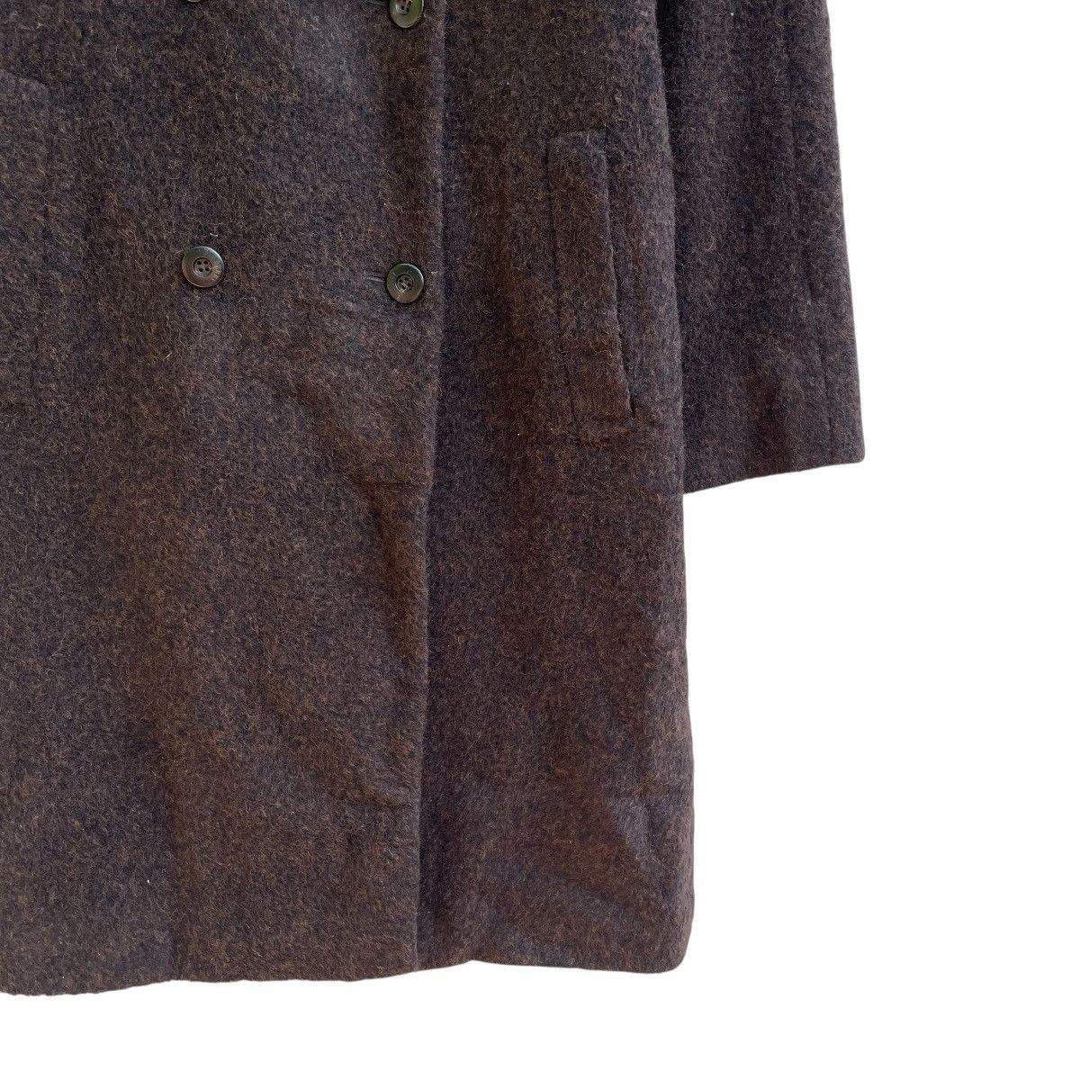 Burberry Burberrys Wool Double Collar Long Coat Belted Jacket Size M / US 6-8 / IT 42-44 - 5 Thumbnail