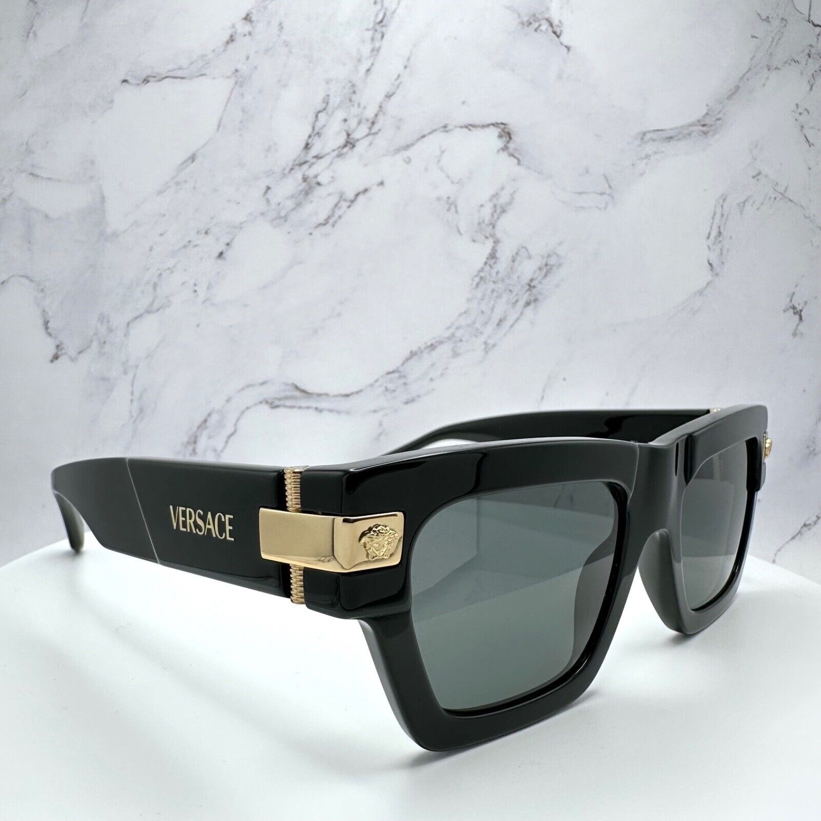 Versace VERSACE Sunglasses Black Gold Special Project Dwayne Wade Size ONE SIZE - 4 Thumbnail