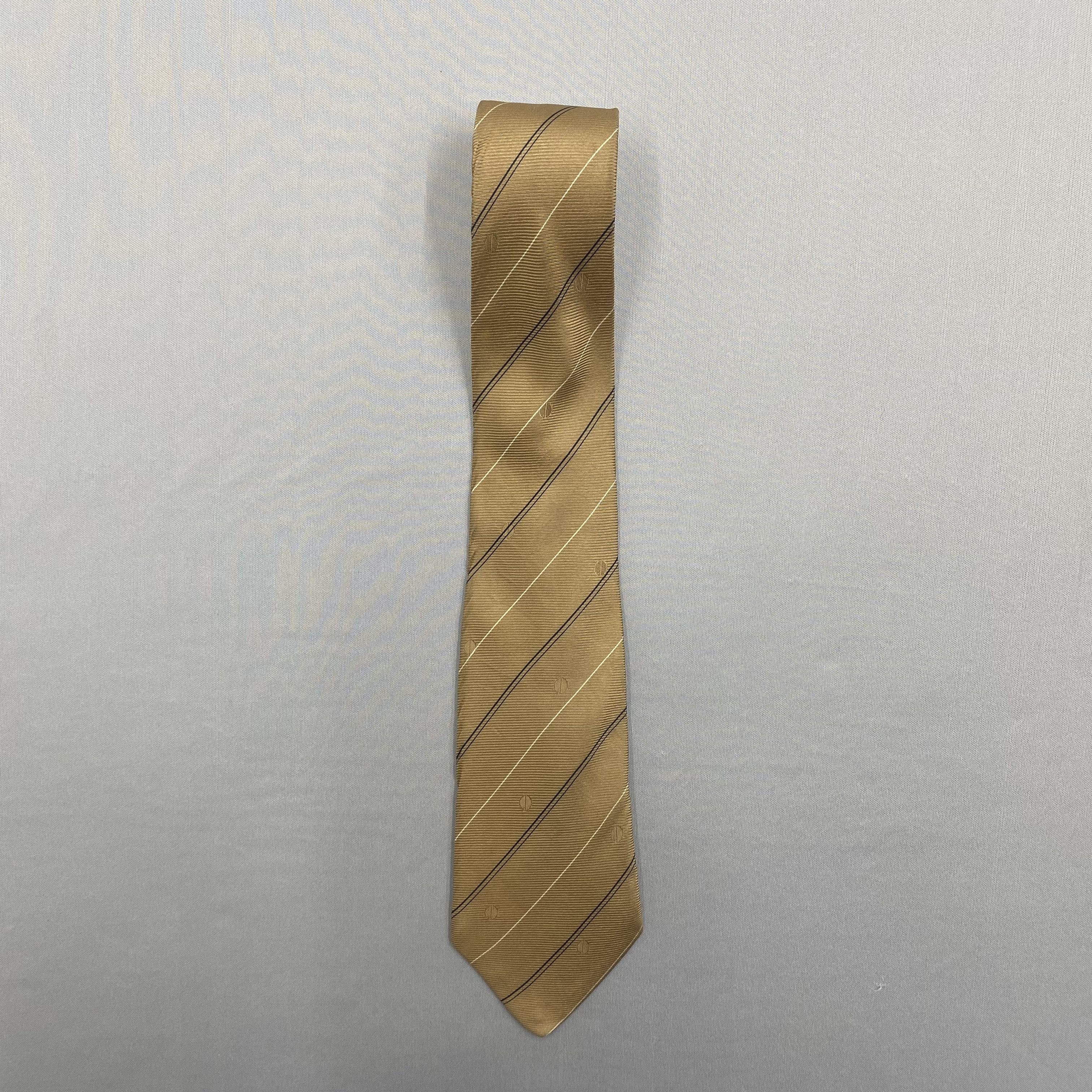 Alfred Dunhill Vintage Alfred Dunhill SILK Necktie Cravate Pure Silk Size ONE SIZE - 3 Thumbnail