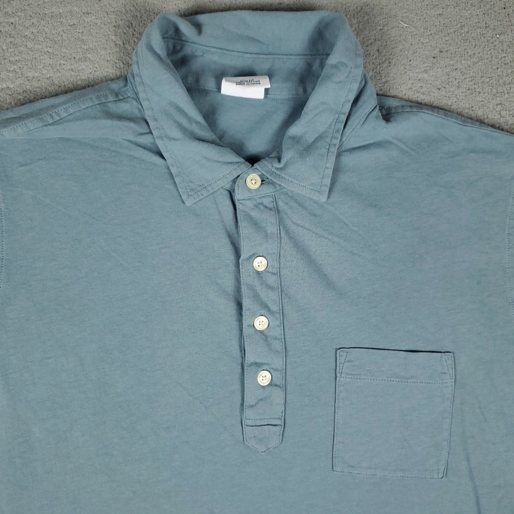 Brooks Brothers Brooks Brothers Polo Shirt Mens XL Blue Casual Short Sleeve Polo Size US XL / EU 56 / 4 - 2 Thumbnail