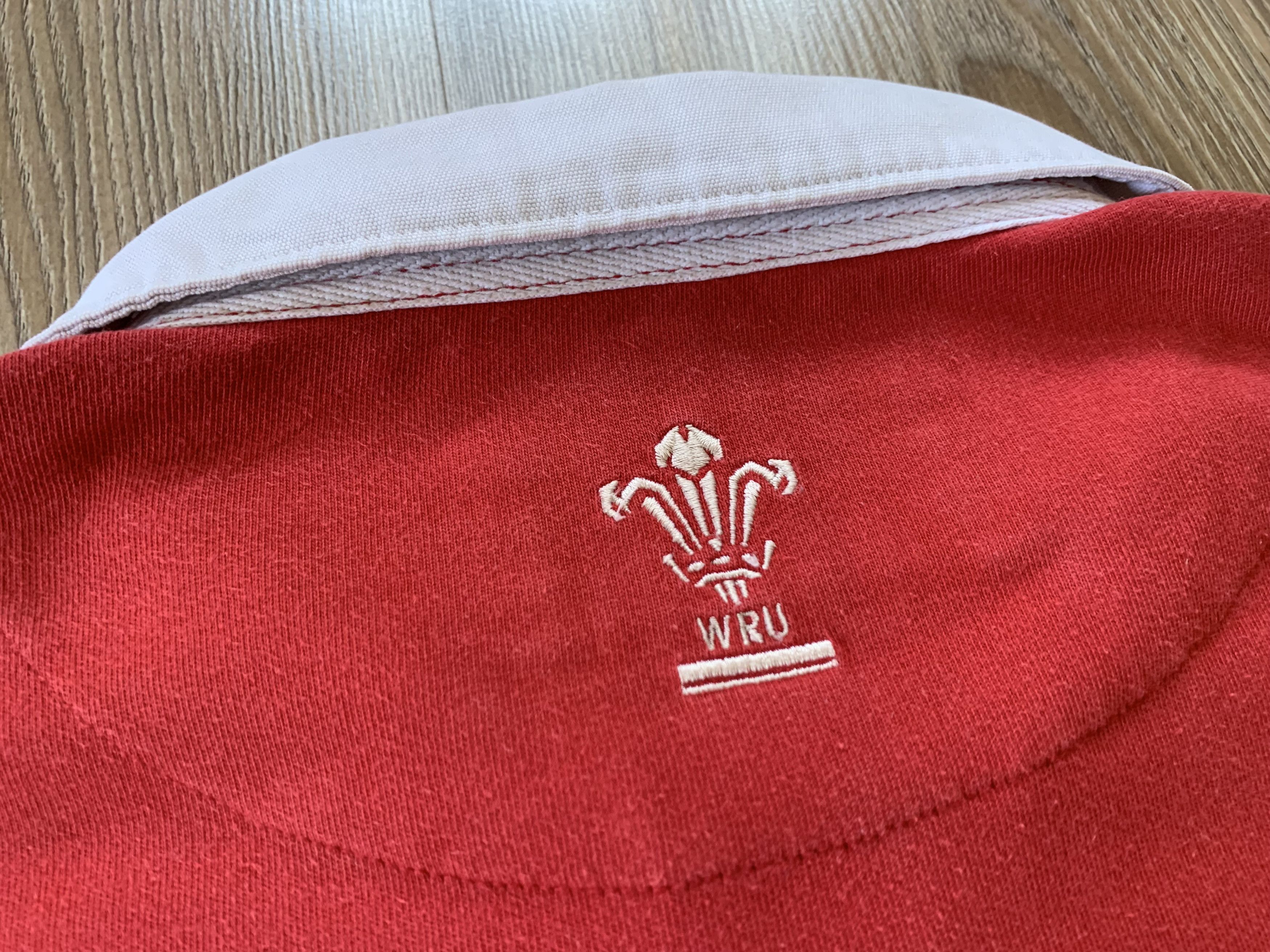 Other WRU Wales Rugby Union Cotton Short Sleeve Polo Size US L / EU 52-54 / 3 - 6 Thumbnail