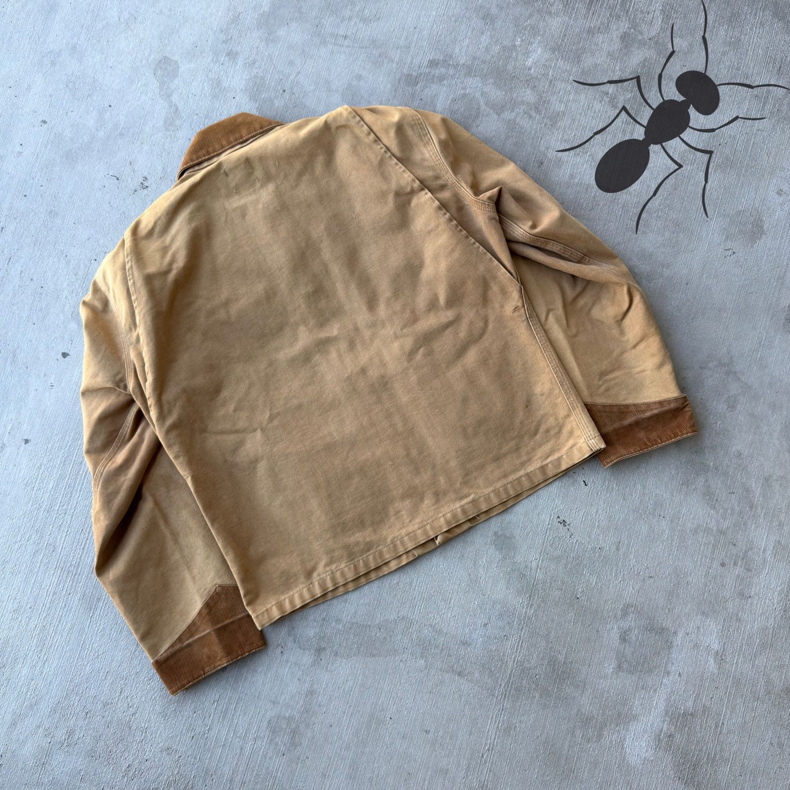 Carhartt × Vintage Carhartt brown button up chore work wear jacket Size US M / EU 48-50 / 2 - 6 Thumbnail