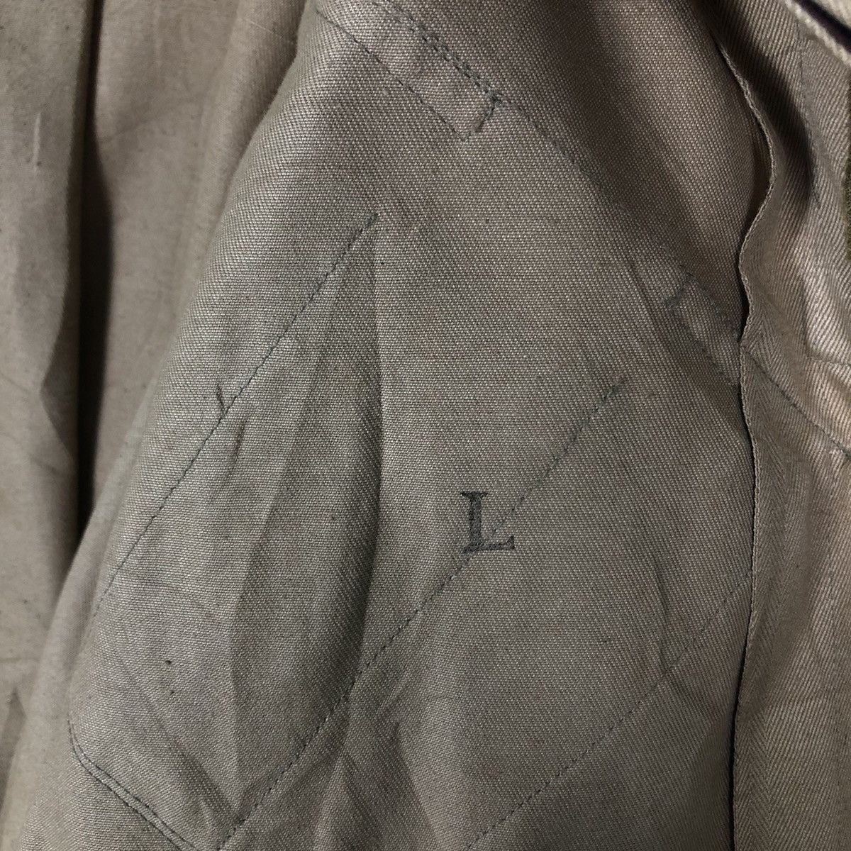 Japanese Brand Vintage Cargo Inspector Jacket Slant Pocket Military Nakata Size US L / EU 52-54 / 3 - 16 Thumbnail