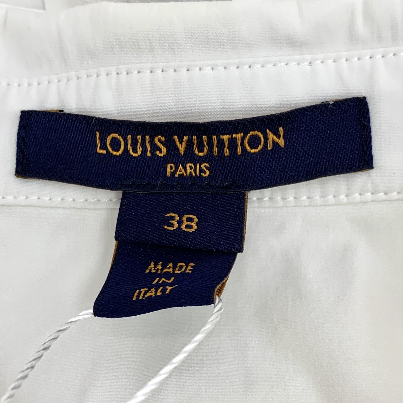 Louis Vuitton Louis Vuitton Button Ribbon Design Long Sleeve Shirt K26WX Size S / US 4 / IT 40 - 6 Thumbnail