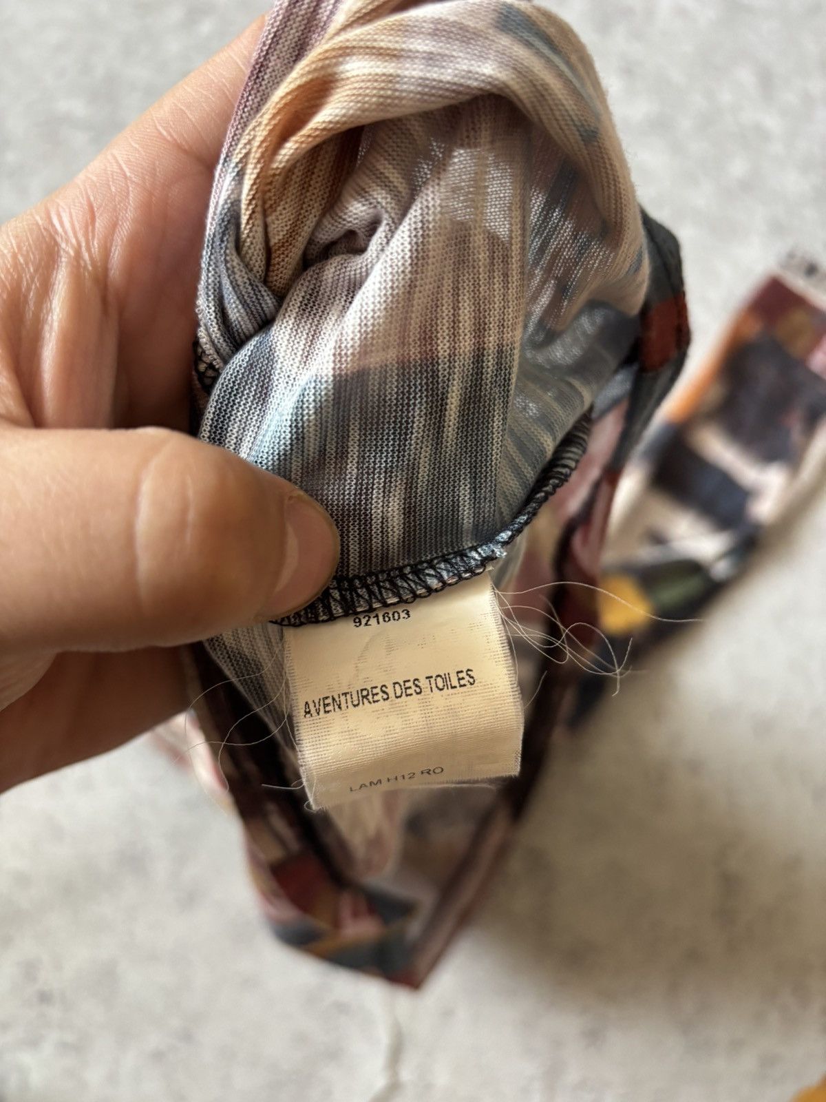 Designer × Japanese Brand × Vintage AVENTURES DES TOILES TOP Size XS / US 0-2 / IT 36-38 - 4 Thumbnail