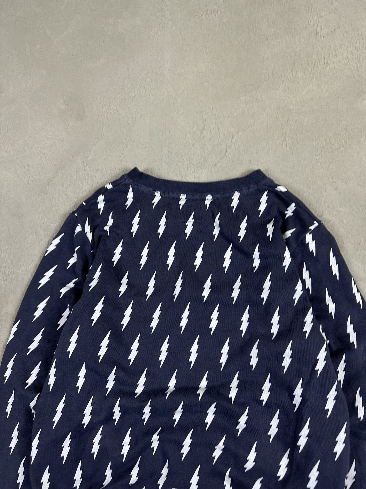 Zadig & Voltaire Zadig & Voltaire Lightning Pattern Logo Sweatshirt Crewneck Size US S / EU 44-46 / 1 - 12 Thumbnail